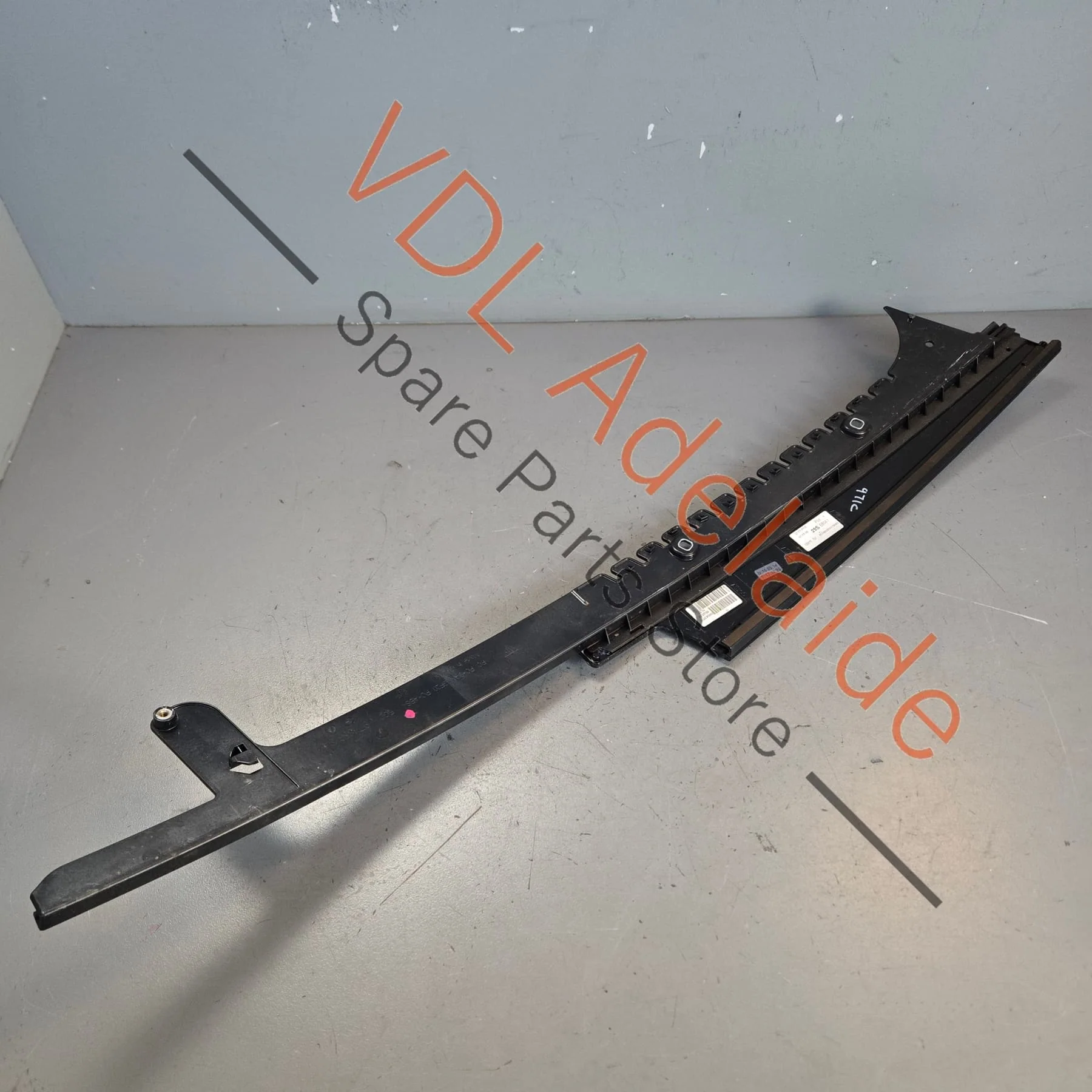 Porsche Panamera 971 Right Front Door Exterior B Pillar Trim Gloss Black 971853184 - Image 4