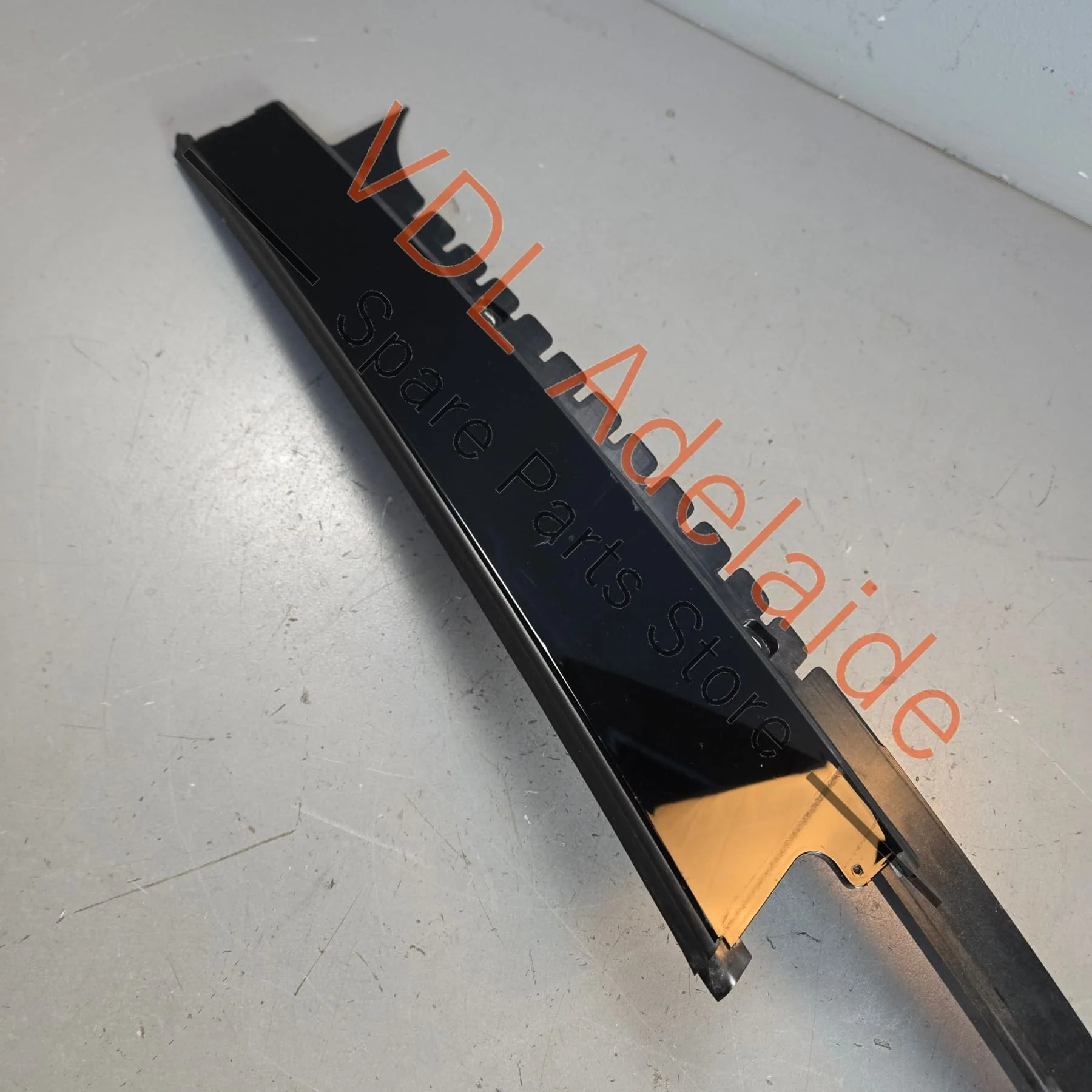 Porsche Panamera 971 Left Rear Door Exterior B Pillar Trim Gloss Black 971853289 - Image 3