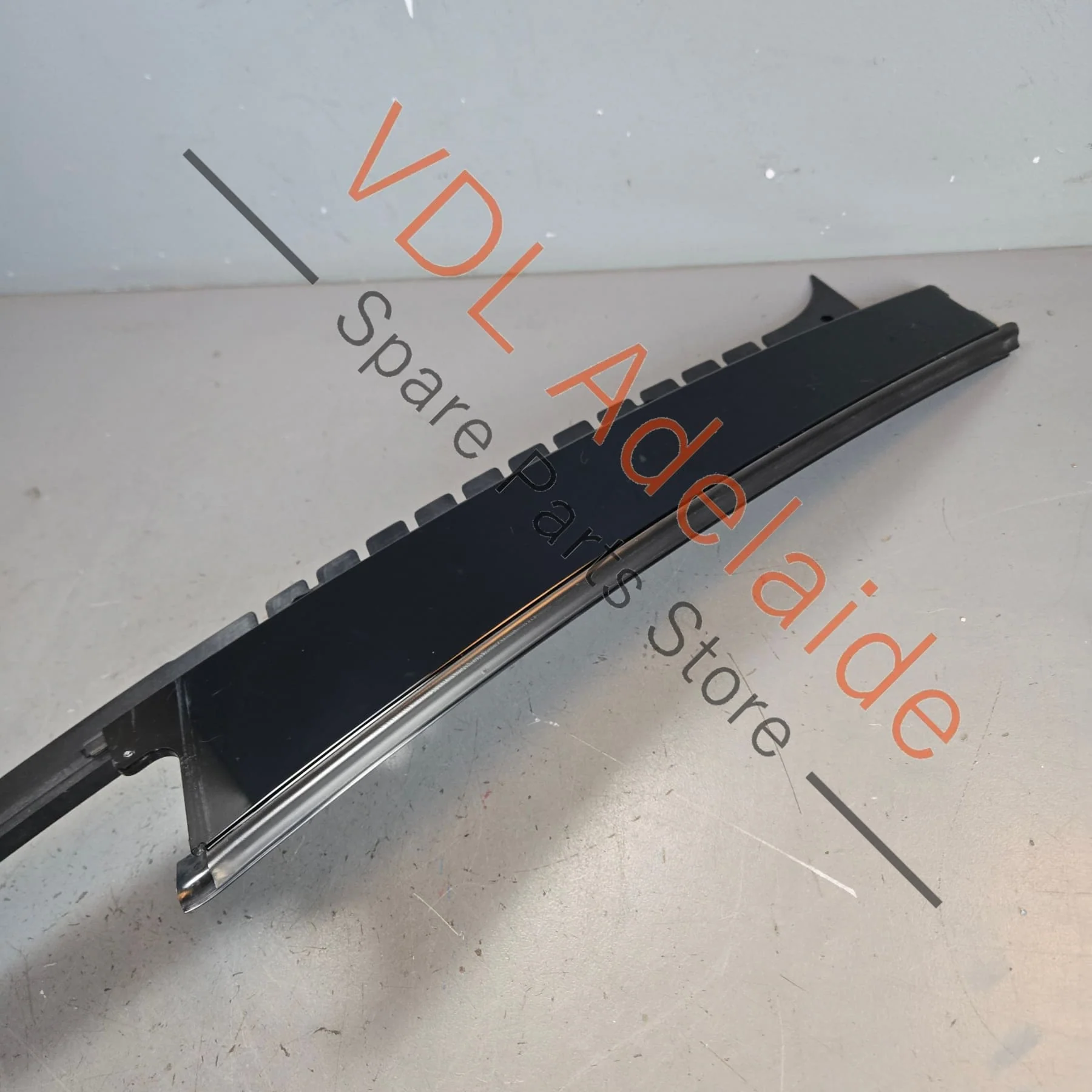 Porsche Panamera 971 Right Rear Door Exterior B Pillar Trim Gloss Black 971853290 - Image 2