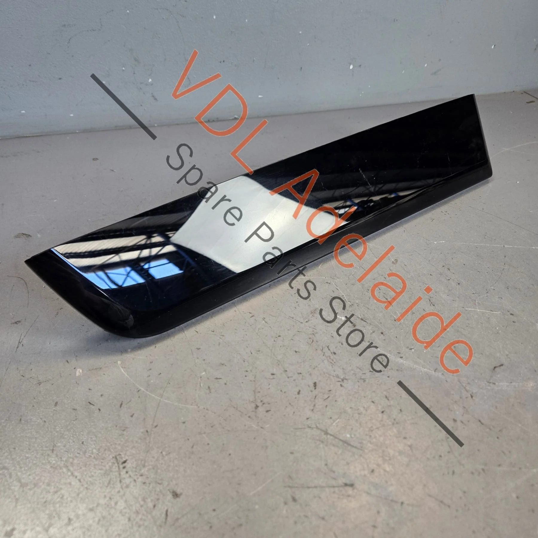 Porsche Panamera 971 Left Passenger Side Dash Molding Trim for RHD Gloss Black 971854378A - Image 6