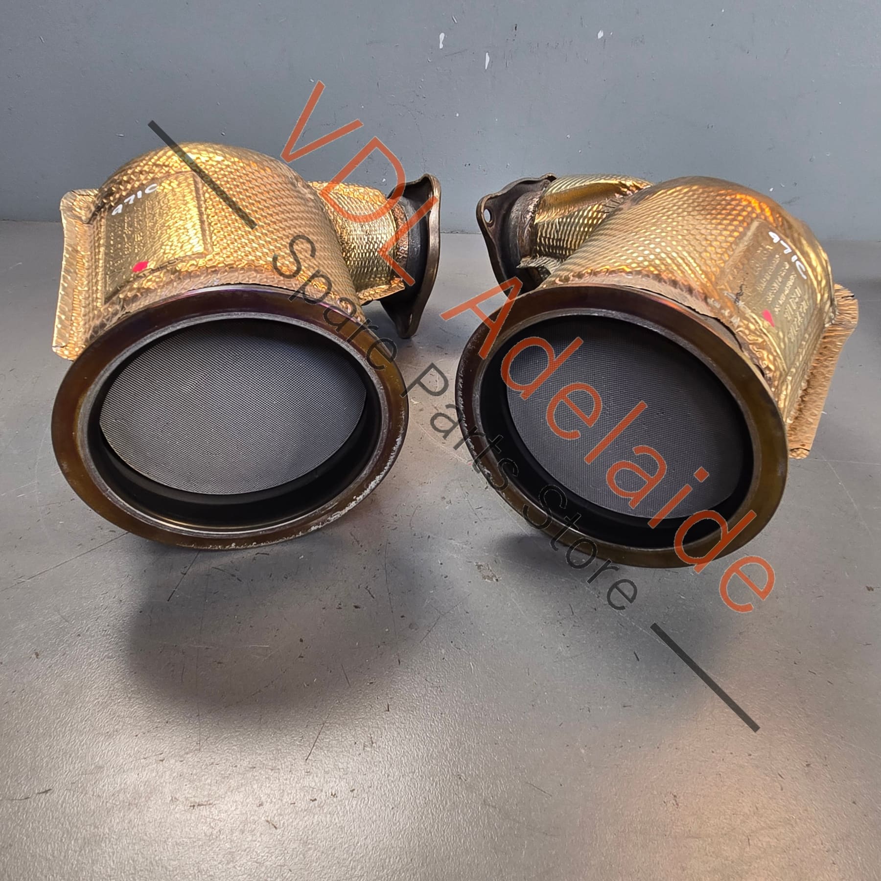 Porsche Catalytic Converter Set for 2.9L V6 9A7254300D 9A7254350D - Image 3