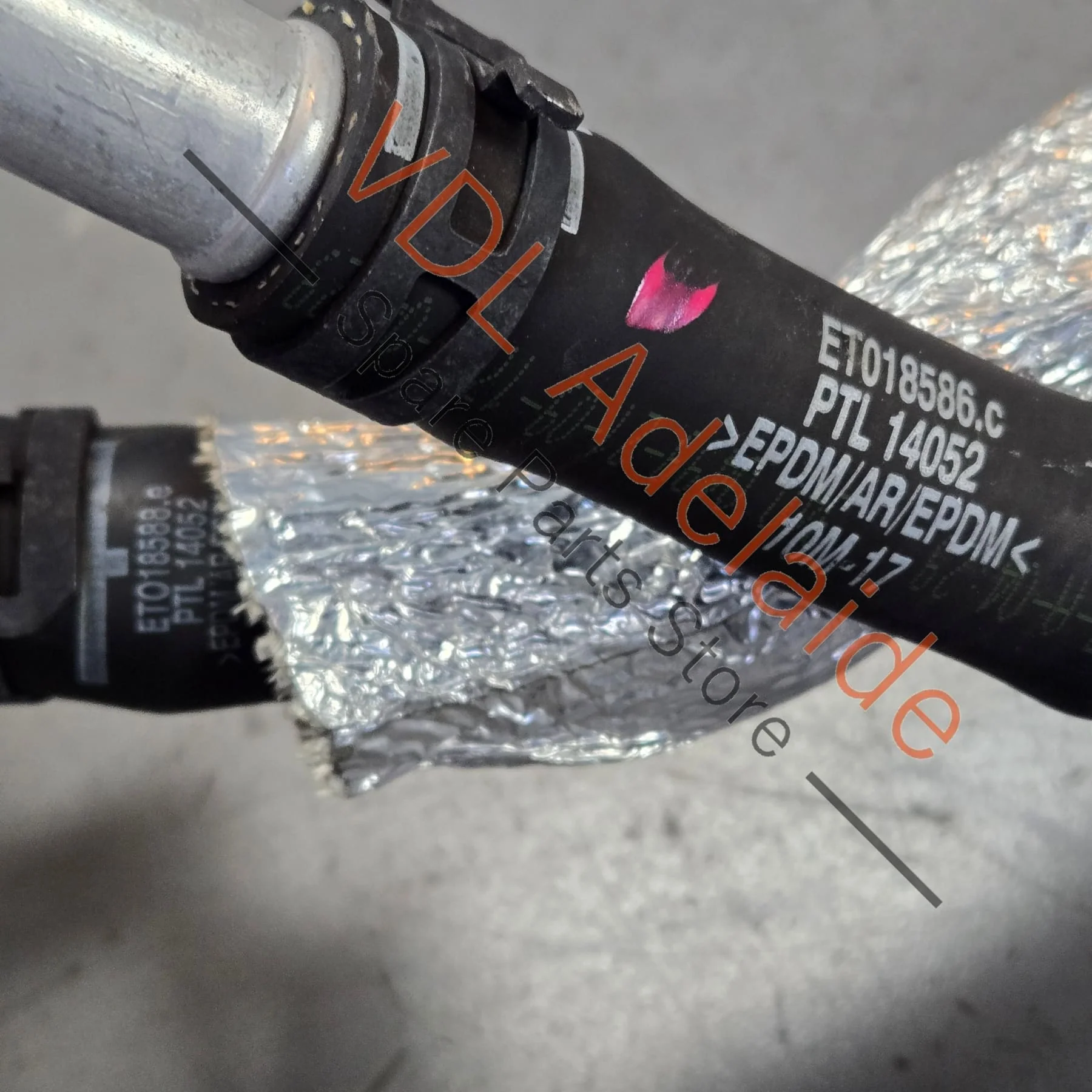 Porsche Panamera 971 Coolant / Refrigerant Pipe Hose 971820442A - Image 4