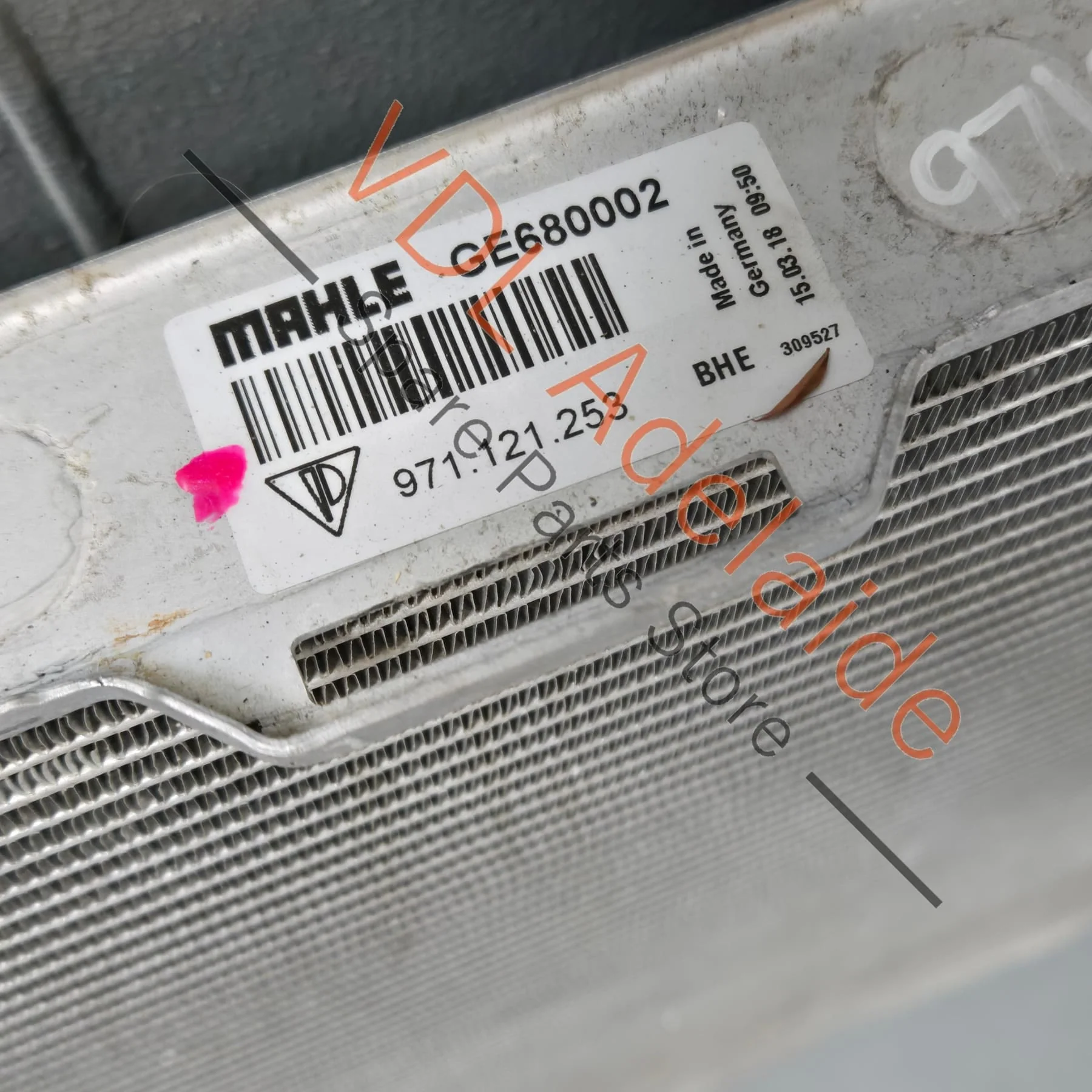 Genuine Porsche Panamera 971 Radiator PAE121253 - Image 4