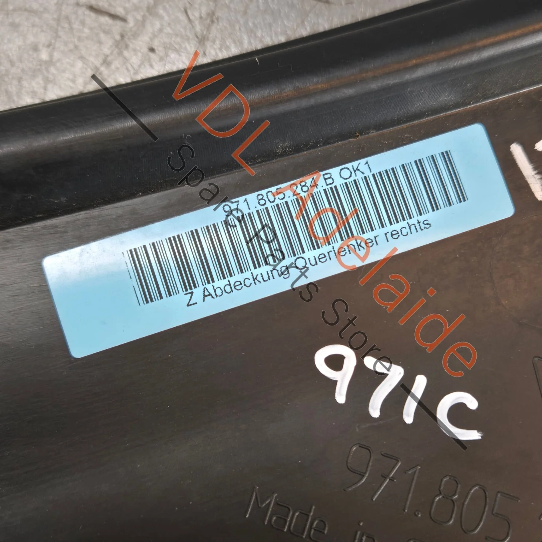 Porsche Panamera 971 Engine Bay Trim Top Right 971805284 - Image 6