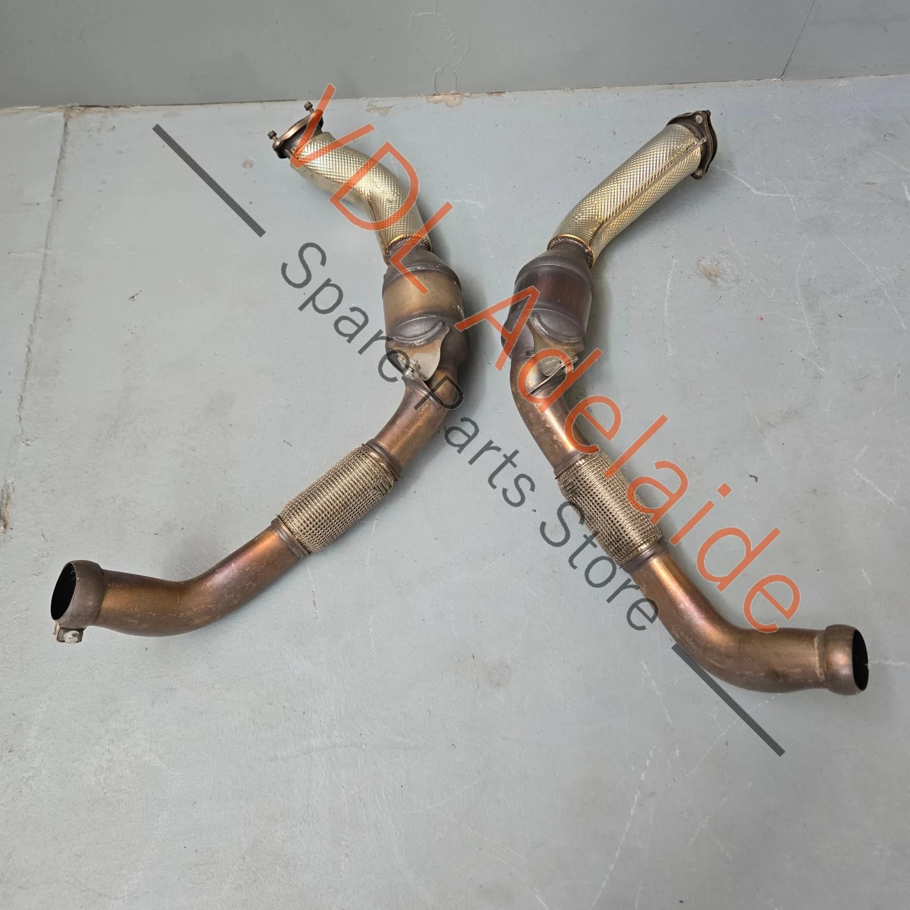 Porsche Panamera 2.9L V6 Left & Right Catalytic Converter Set 971254400G 971254450G - Image 3