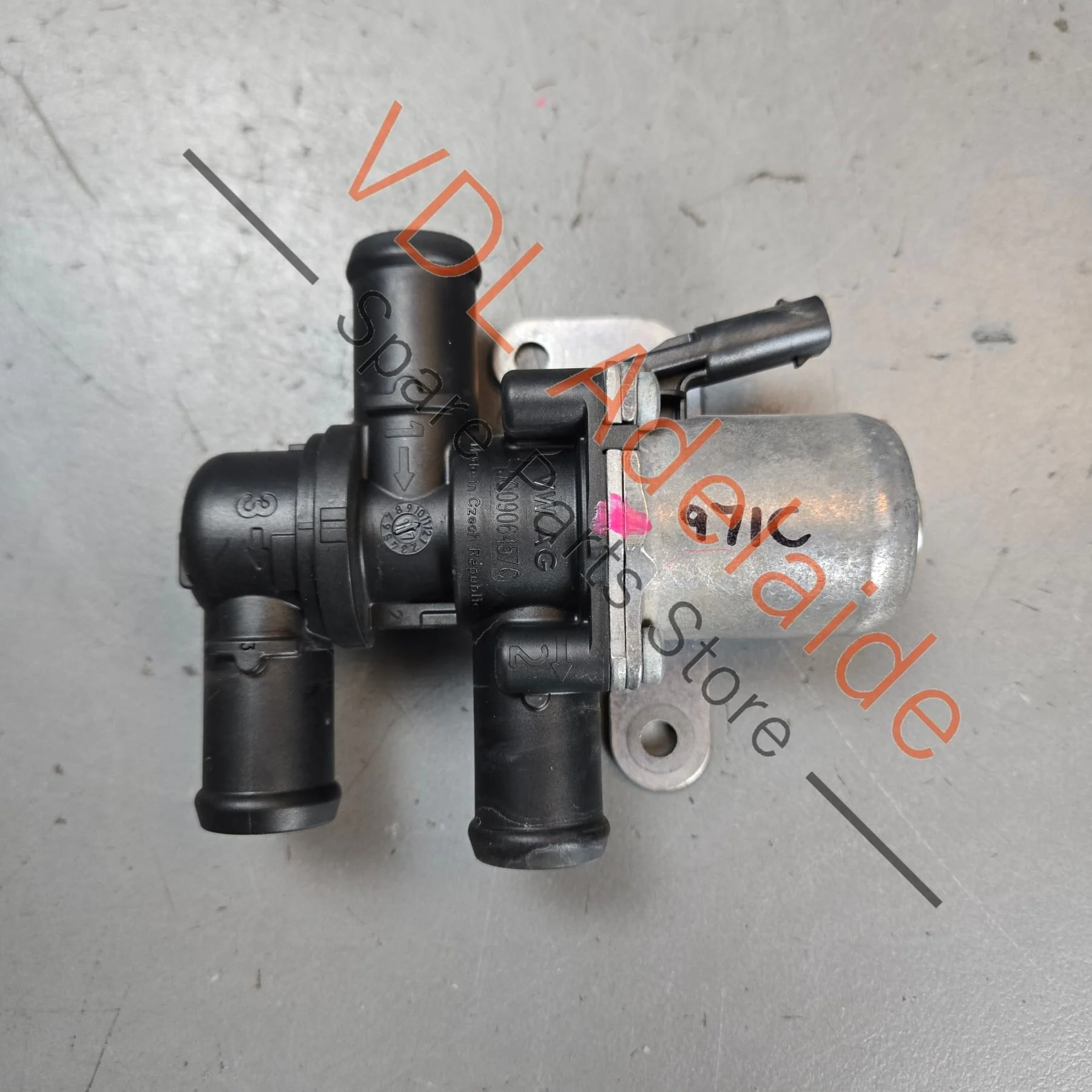Porsche Audi VW Coolant Shut Off Valve Solenoid 9A790645710 5Q0906457C