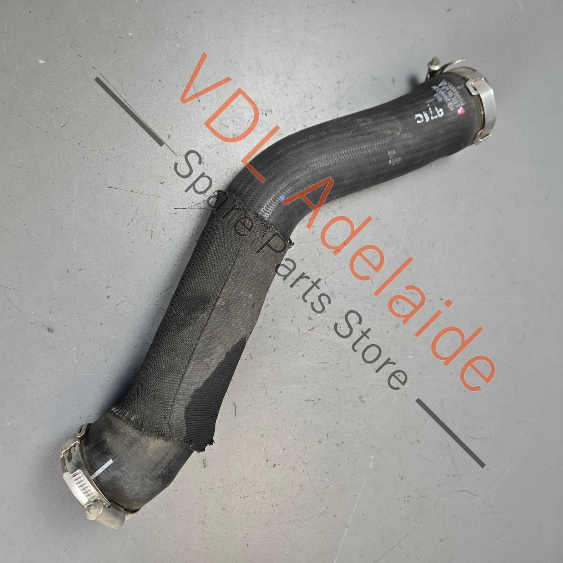 Porsche Panamera 971 Charge Air Cooler Intercooler Pipe Hose Left Upper 971145709P