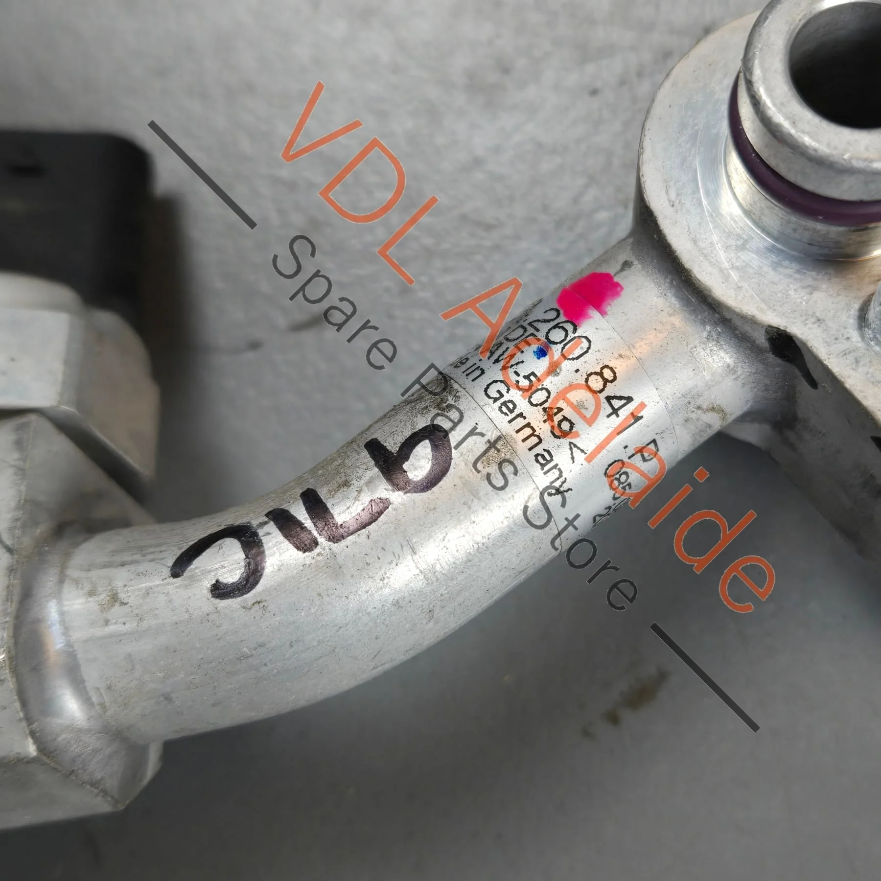 Porsche Panamera 971 V6 Refrigerant Gas AC Pressure Pipe Hose 971260841P - Image 5