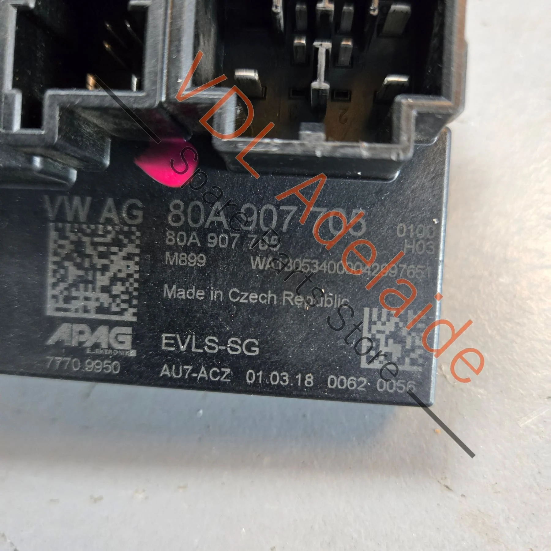 Porsche 971 Control Unit for Electronically Controlled Steering Column Adjustment 9A7607705A 80A907705 PAC907705 - Image 2