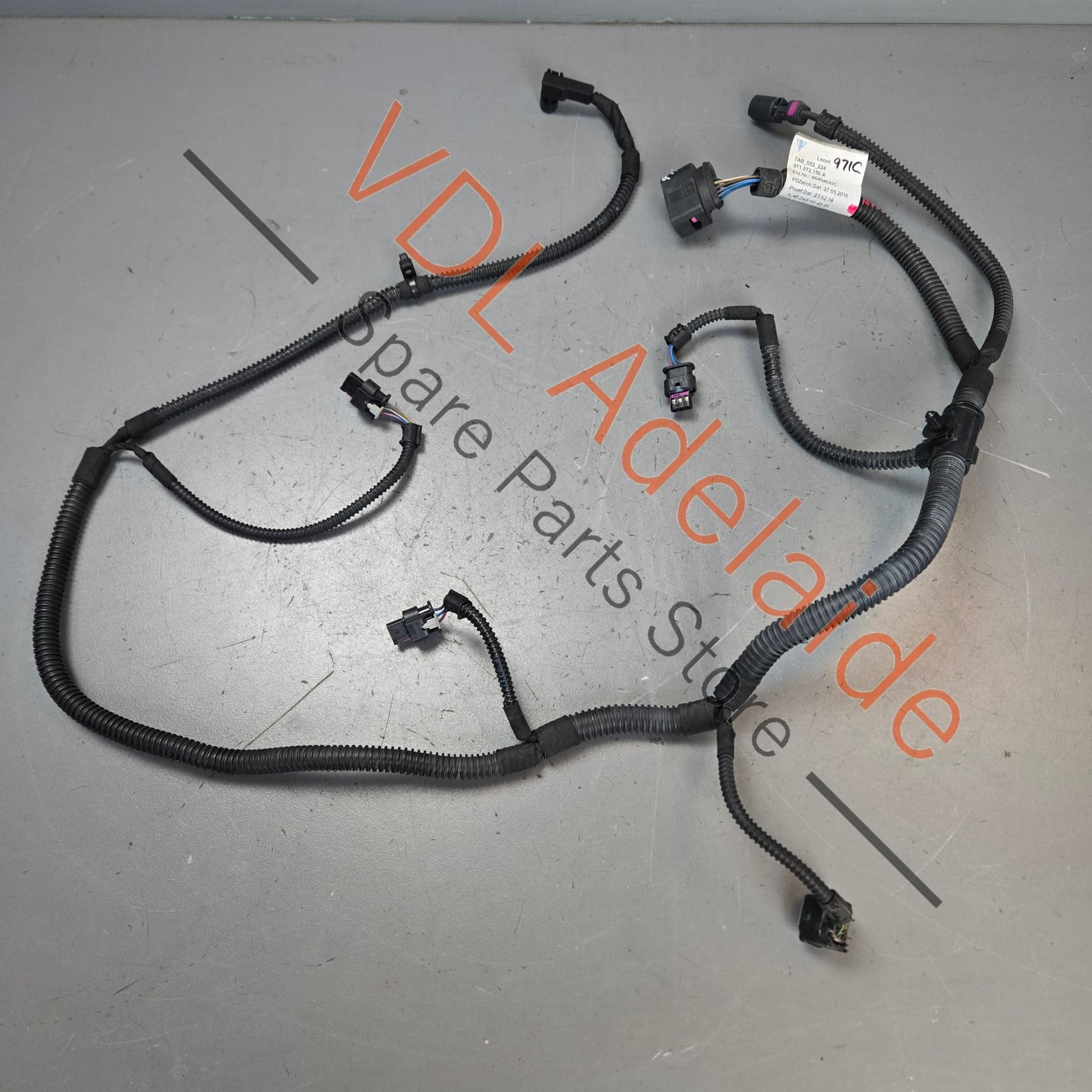 Porsche Panamera 971 Wire Set Part Section Wiring Harness 971972156 971972156A