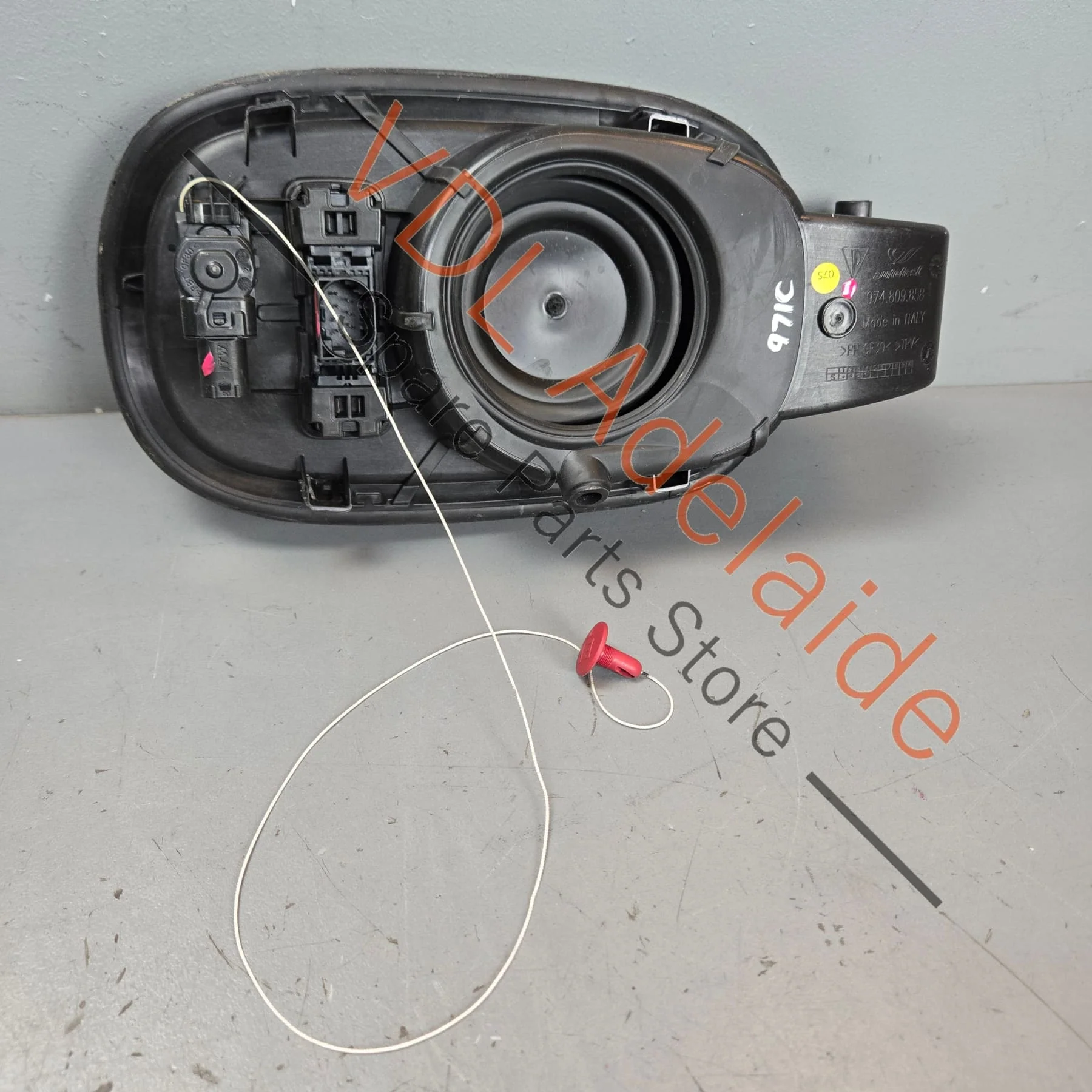 Porsche Panamera Fuel Filler Flap Module Charging Socket 974809858 974809858A - Image 7