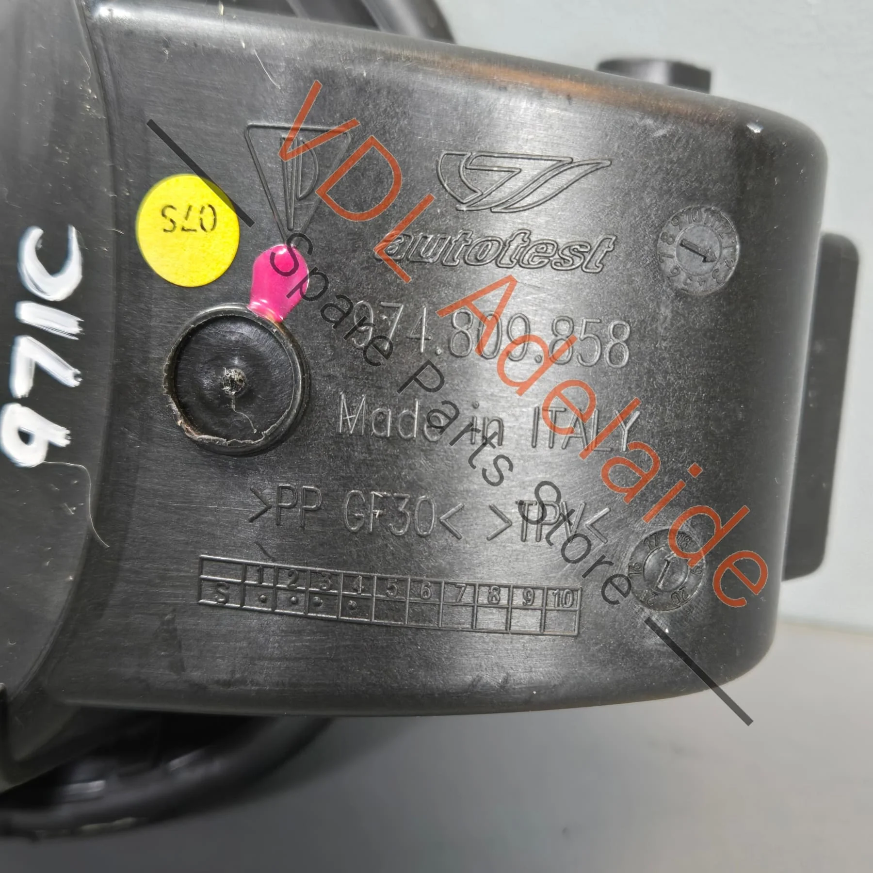 Porsche Panamera Fuel Filler Flap Module Charging Socket 974809858 974809858A - Image 8