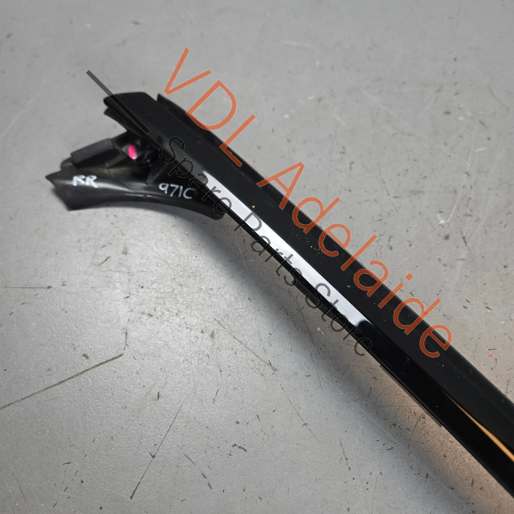 Porsche Panamera Rear Right Door Upper Exterior Seal with Gloss Black Trim 974853054B 041 974839120A - Image 4