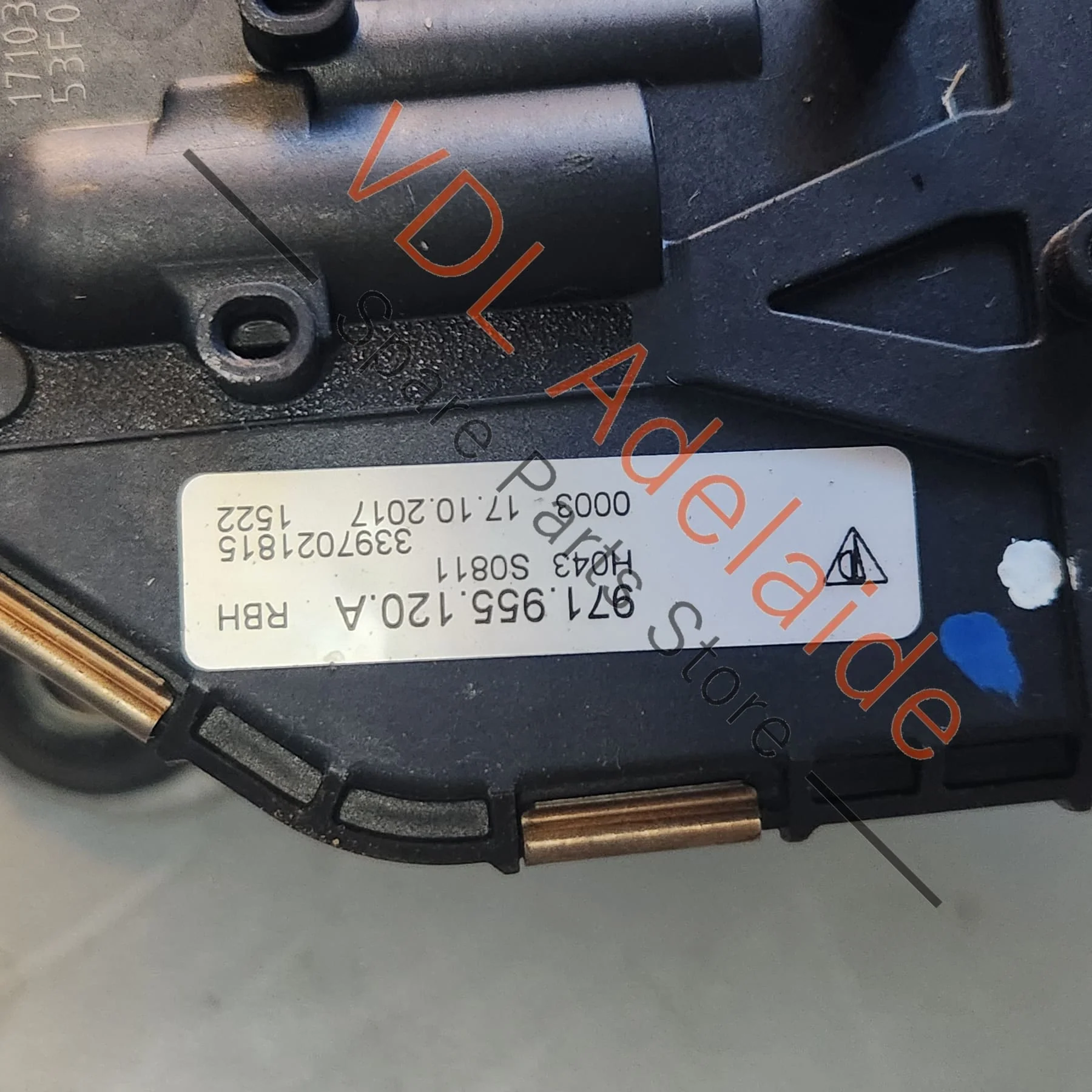 Porsche Panamera 971 Windscreen Wiper Motor RHD Crank Drive 971955024A - Image 3