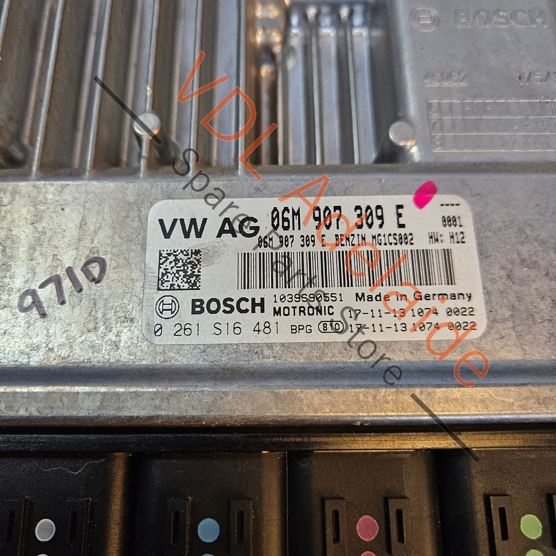 Porsche Panamera Engine ECU DME Control Module 06M907309E for 6cyl 3.0L 243kw CXTA 9A790730940 - Image 3