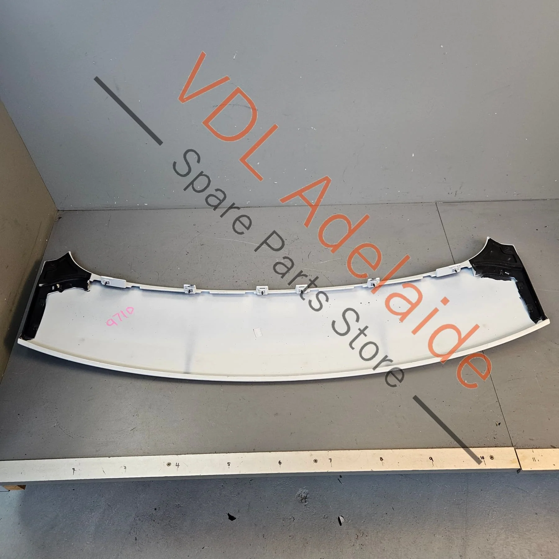 Porsche Panamera Rear Spoiler 971827933YG2X Carrara White Metallic S9R / 2Y - Image 6