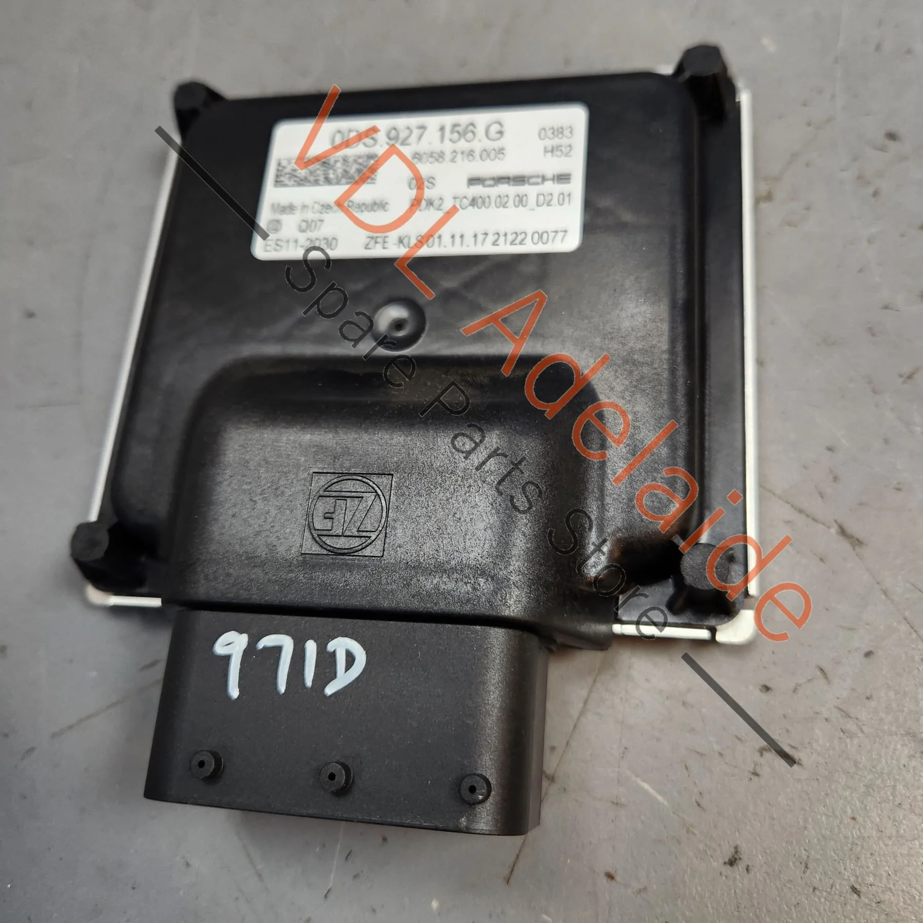 Porsche Panamera 971 Transmission Control Computer TCU 0DS927156G 9A792715601 - Image 3