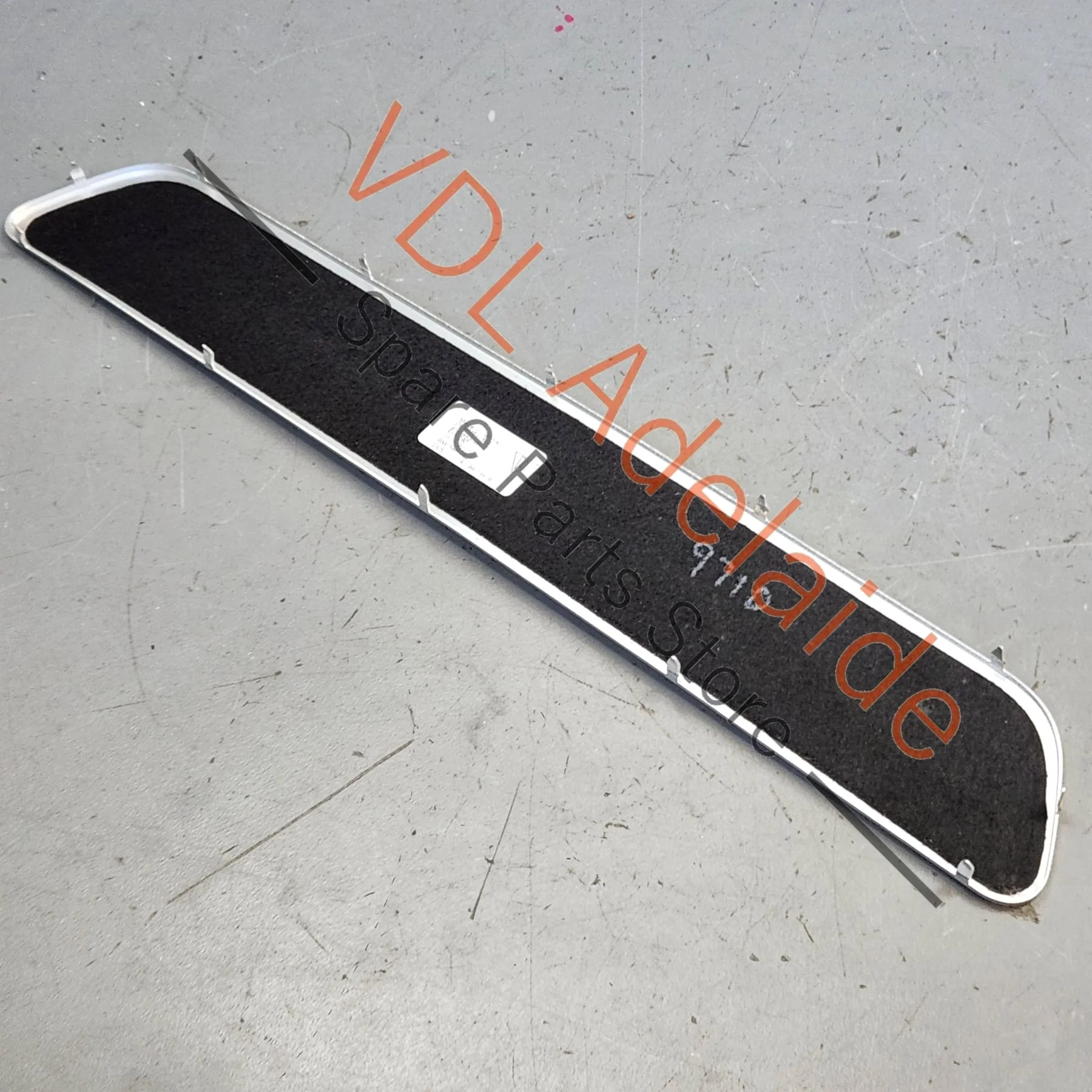 Panamera Door Sill Tread Trim Strip Brushed Aluminium 971853467 - Image 7