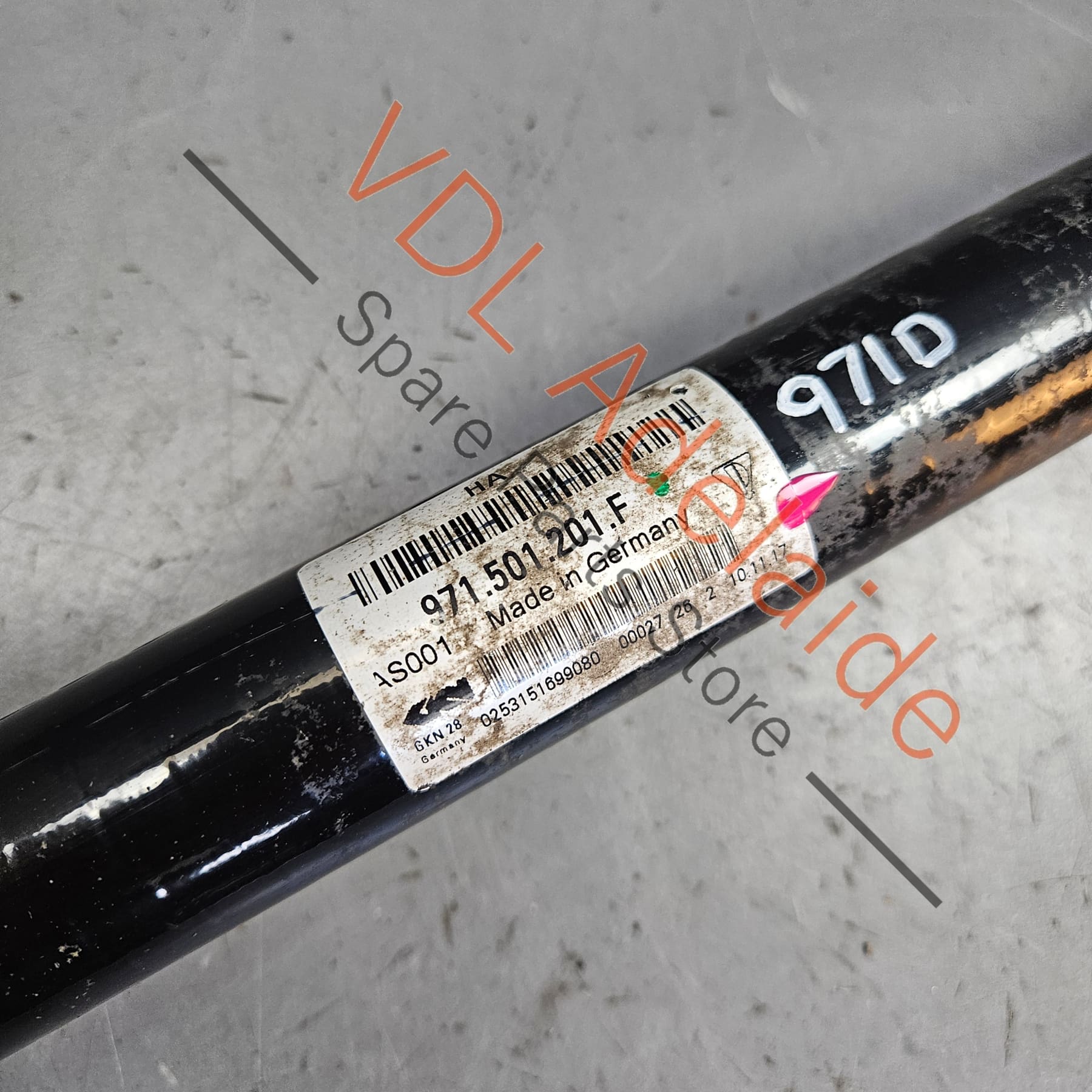 Porsche Panamera 971 Rear Driveshaft Drive Shaft Axle 971501201F 971501201R 971501201AA - Image 2