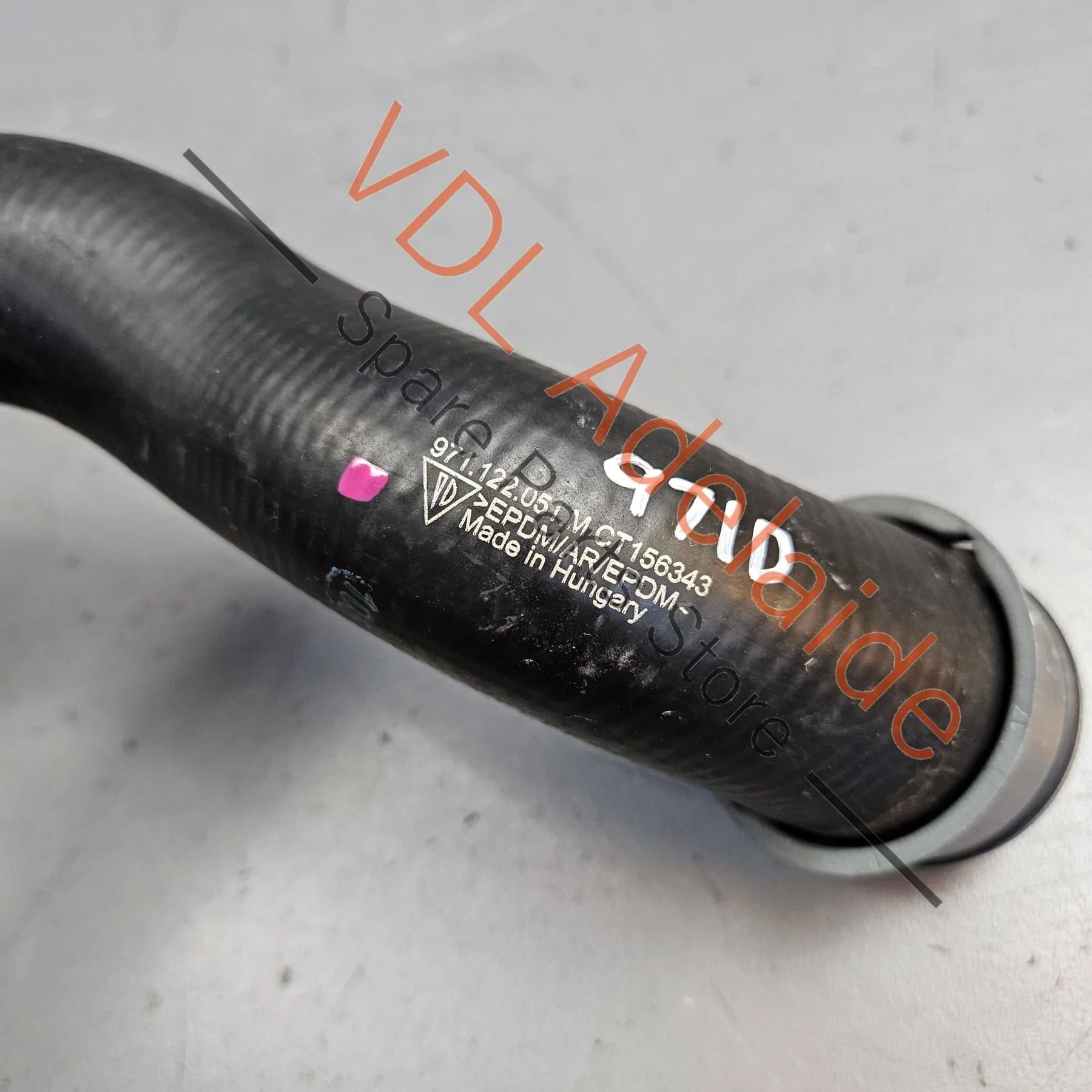 Porsche Coolant Expansion Tank Pipe Hose 971122051M - Image 3