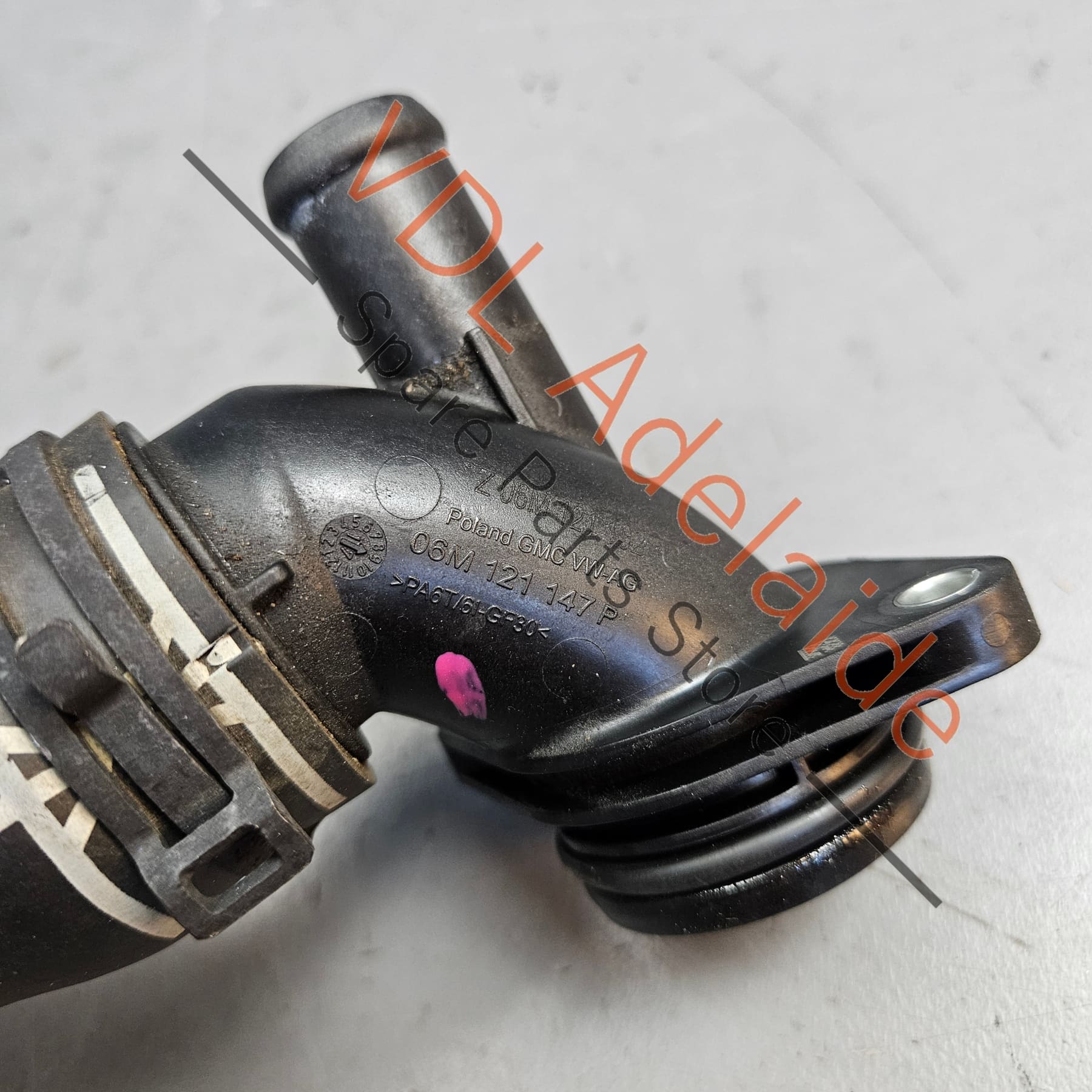 Porsche Coolant Expansion Tank Pipe Hose 971122051M - Image 4