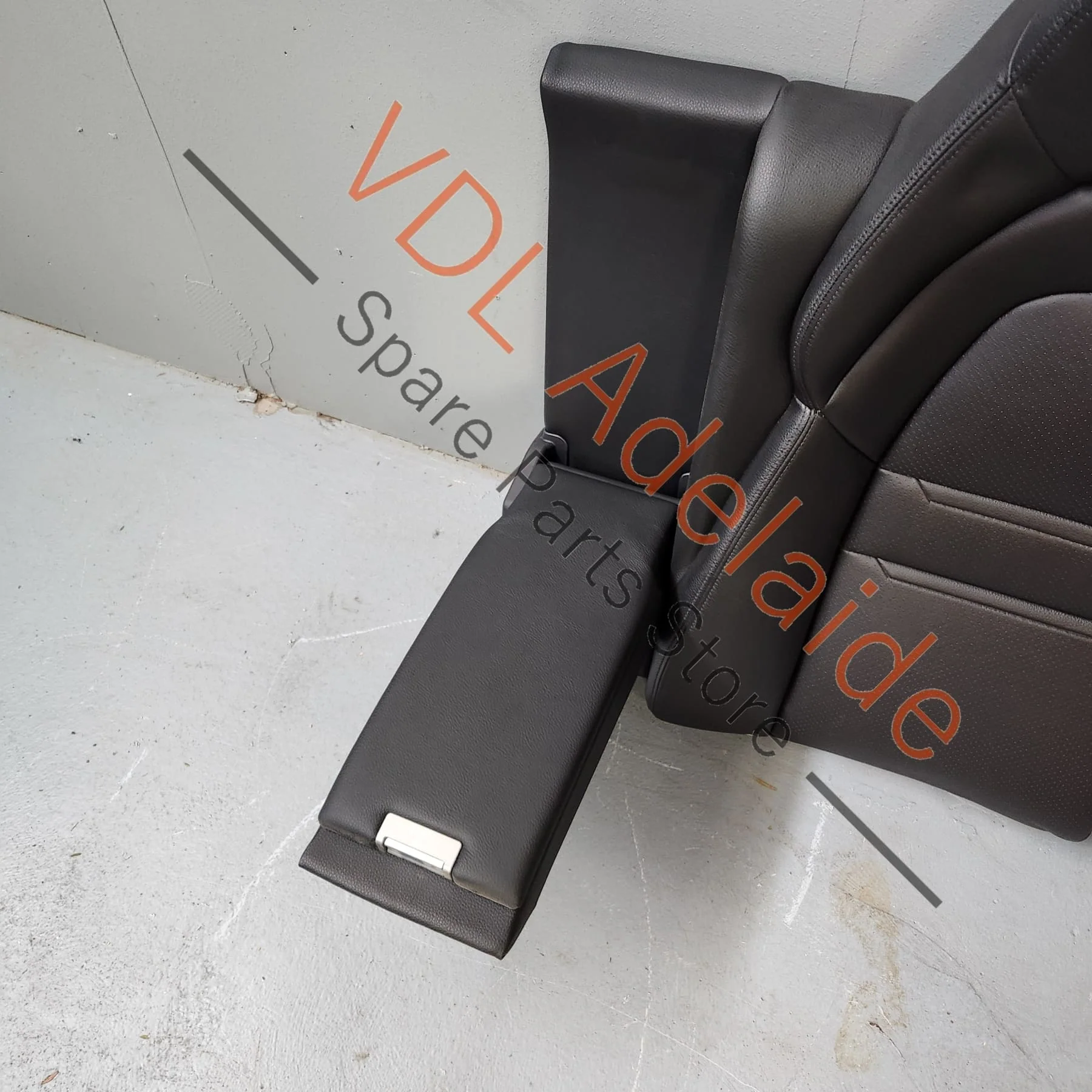 Porsche Panamera 971 Rear Left Seat Back Backrest 971885805PD GDB Black Leather - Image 5