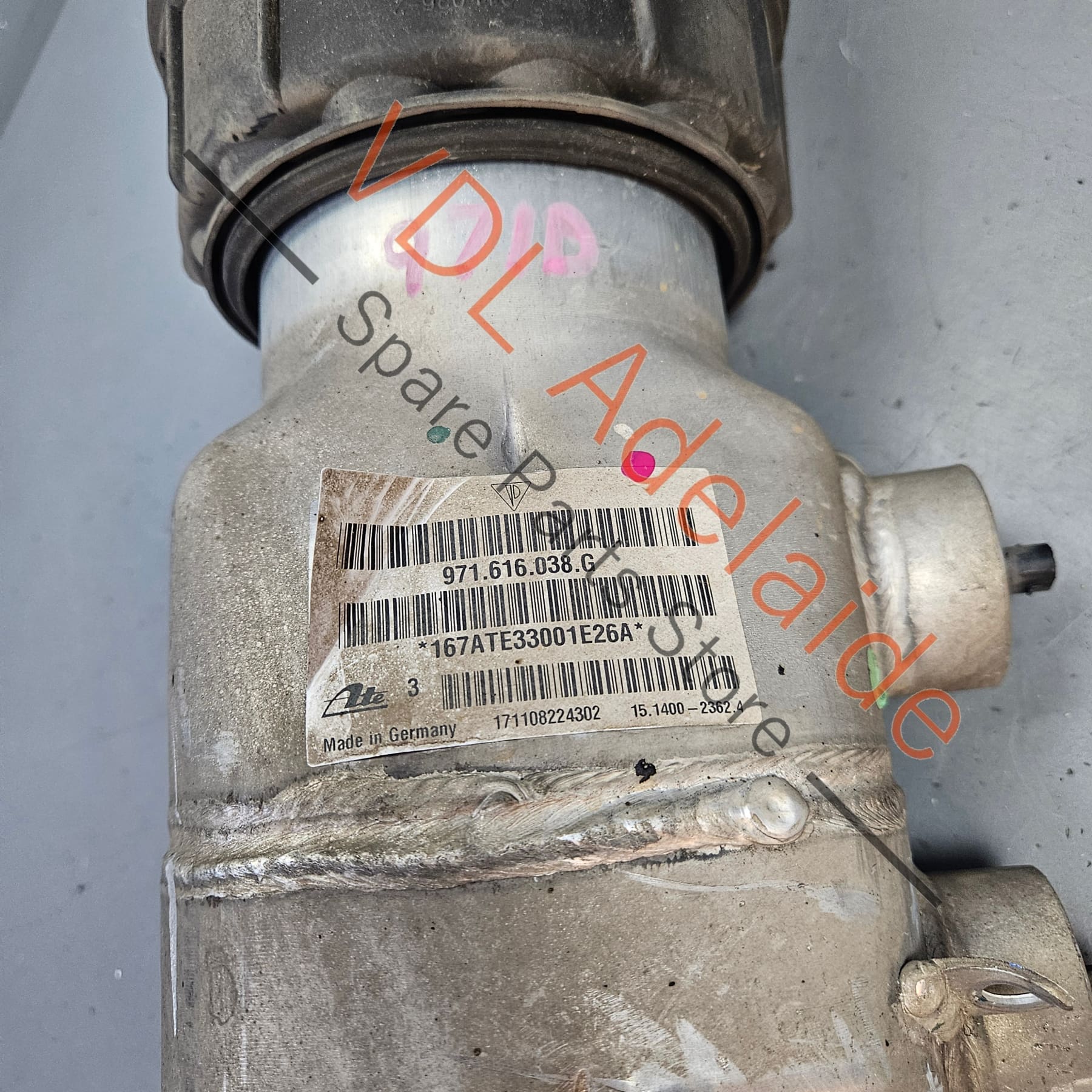 Porsche Panamera 971 Right Front Air Shock Suspension Strut Airbag 971616038G 971616038N - Image 4
