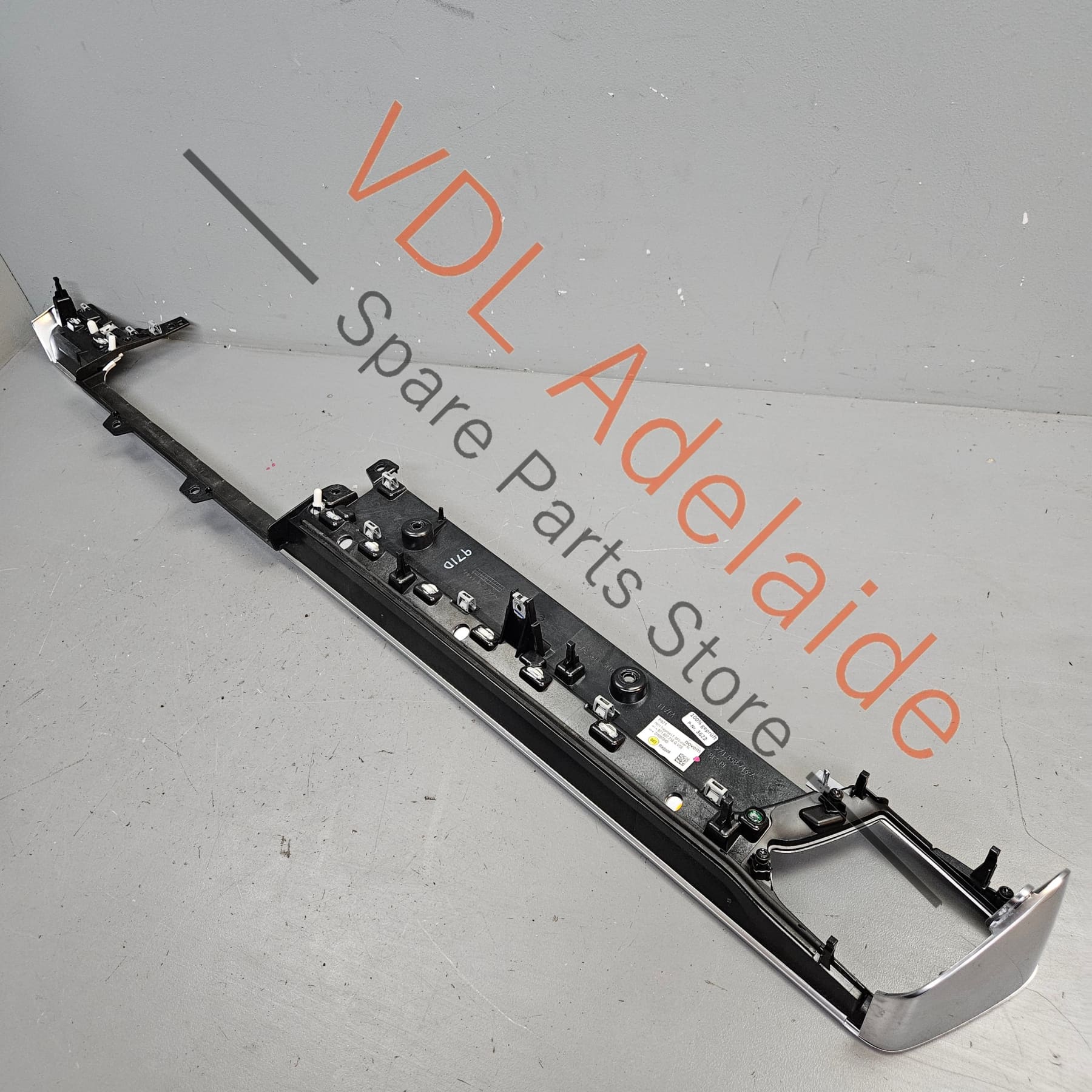 Porsche Panamera Left Side Dashboard Chrome Insert Trim Molding 971857716G For RHD models - Image 4