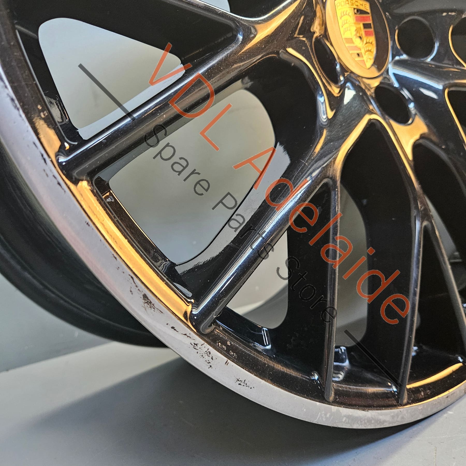 Porsche Panamera Alloy Wheel 21 x 11.5 ET69 suit Rear Gloss Black 971601025K 041 - Image 4