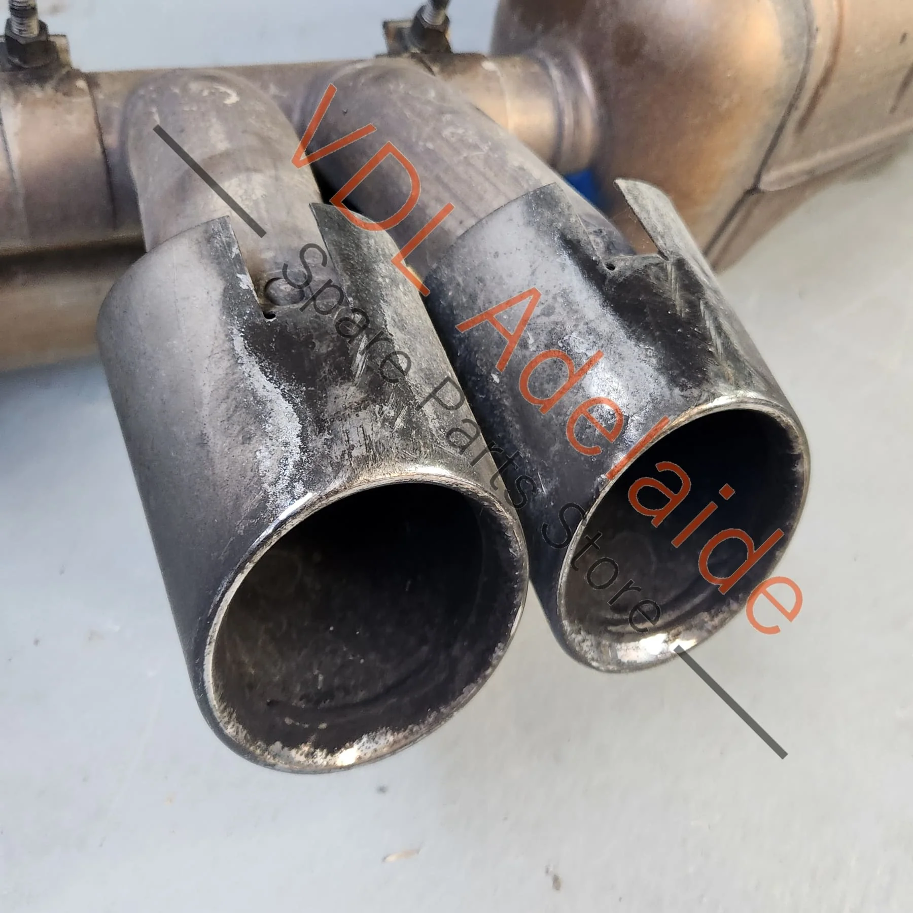 Porsche 981 Cayman Boxster Sport Exhaust Genuine OEM 98111196102 98111123201 98111123101 - Image 10