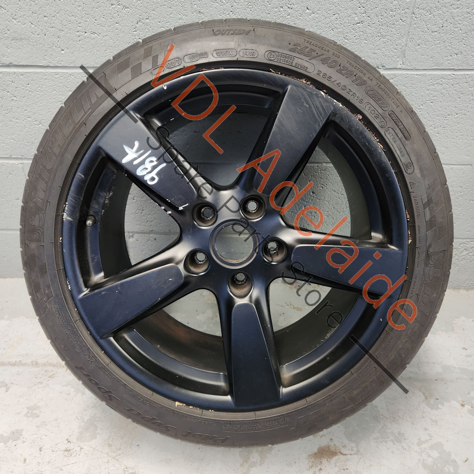Porsche 981 Cayman Boxster Alloy Wheel 19 x 9.5in ET45 98136214303