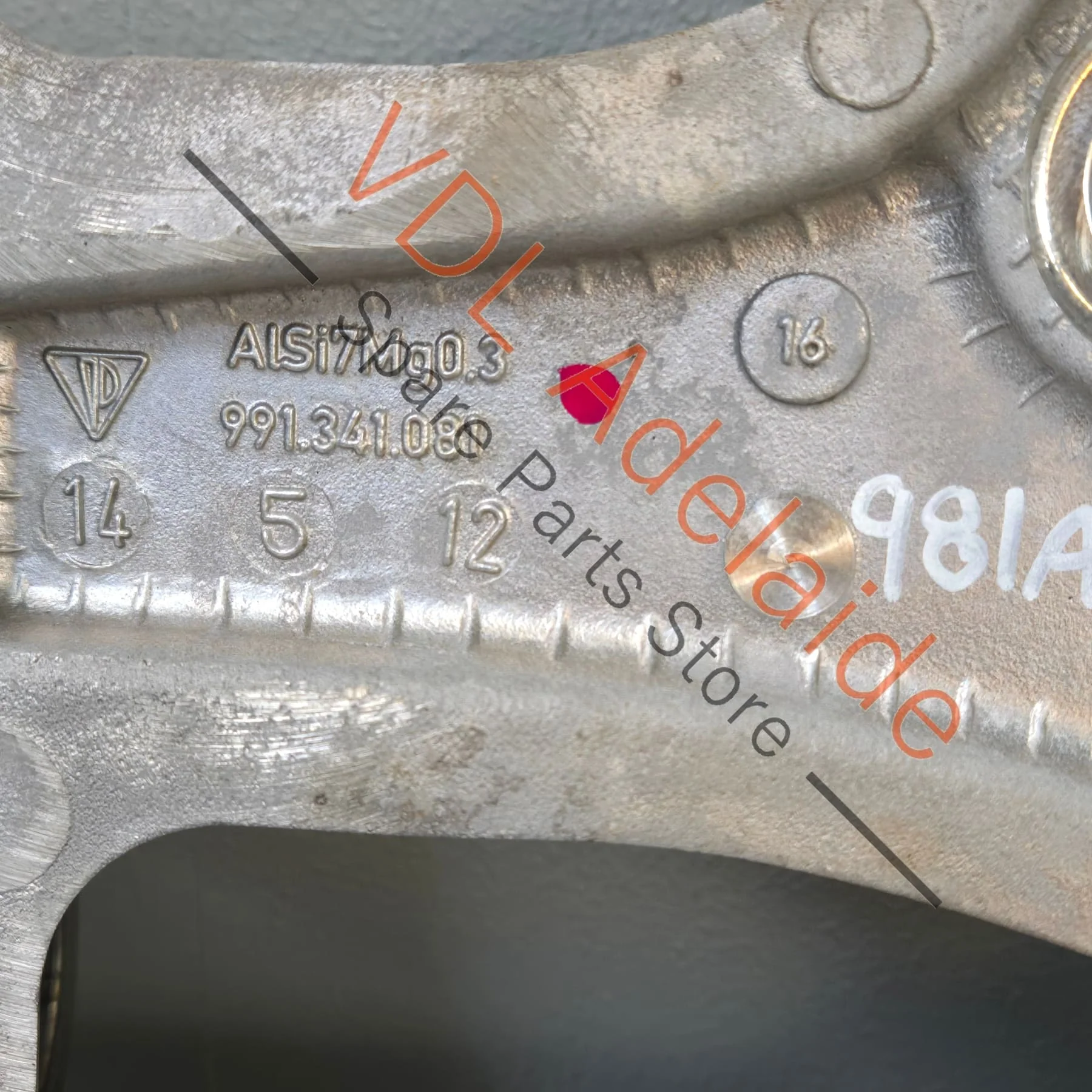 Porsche Cayman Boxster 911 Front Subframe Crossmember 991341081 - Image 5