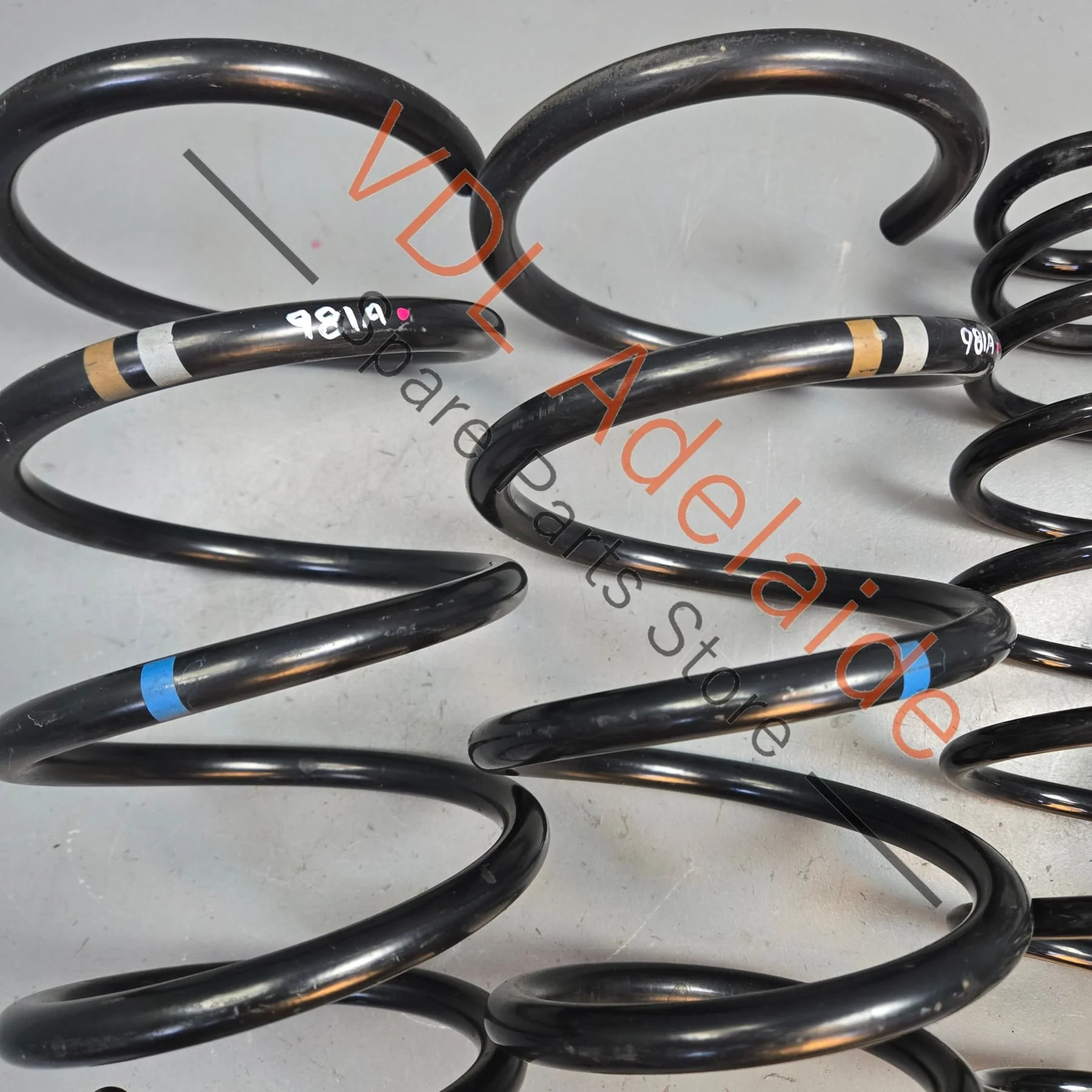 Porsche 981 Boxster Cayman Set of Coil Springs Stock Standard - Image 2