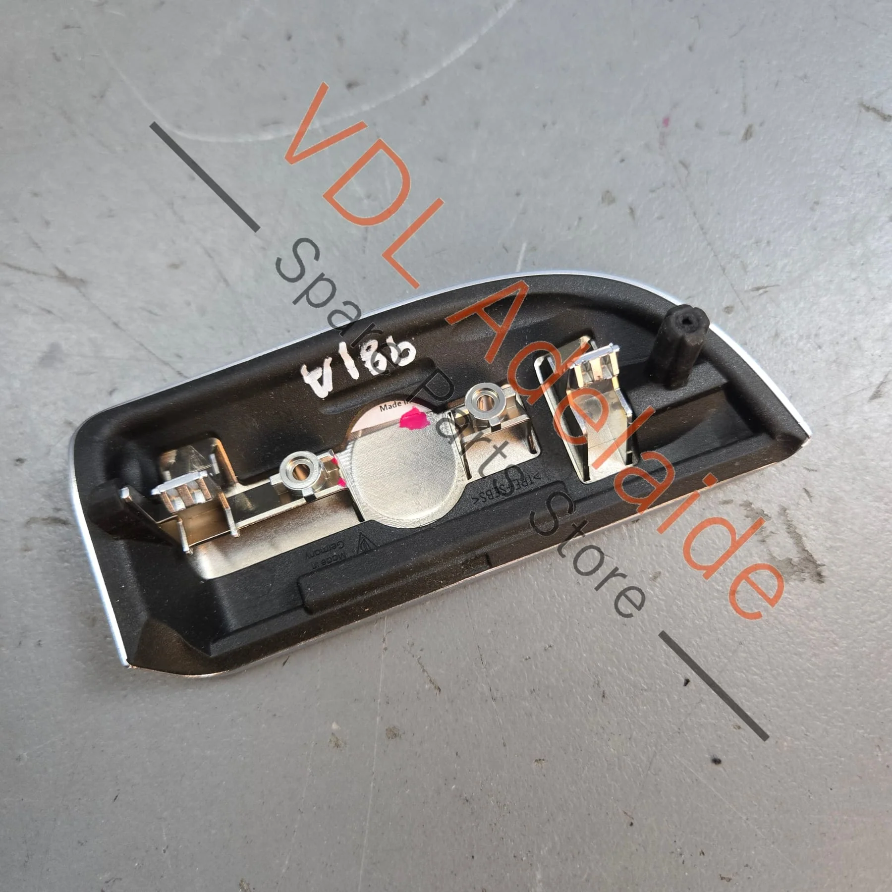 Porsche Boxster Cayman 981 Trim for Dashboard Galvano Silver Chrome 99155238402 V08 - Image 2