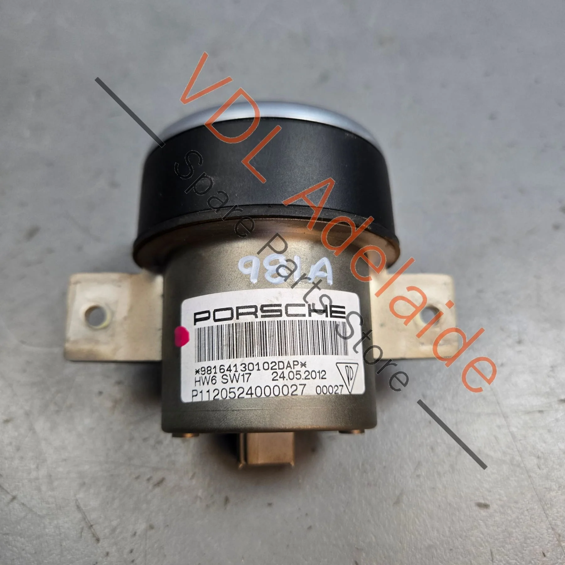 Porsche Boxster Cayman 911 982 992 Chrono Clock Stopwatch 982919203D 98164130101 - Image 3