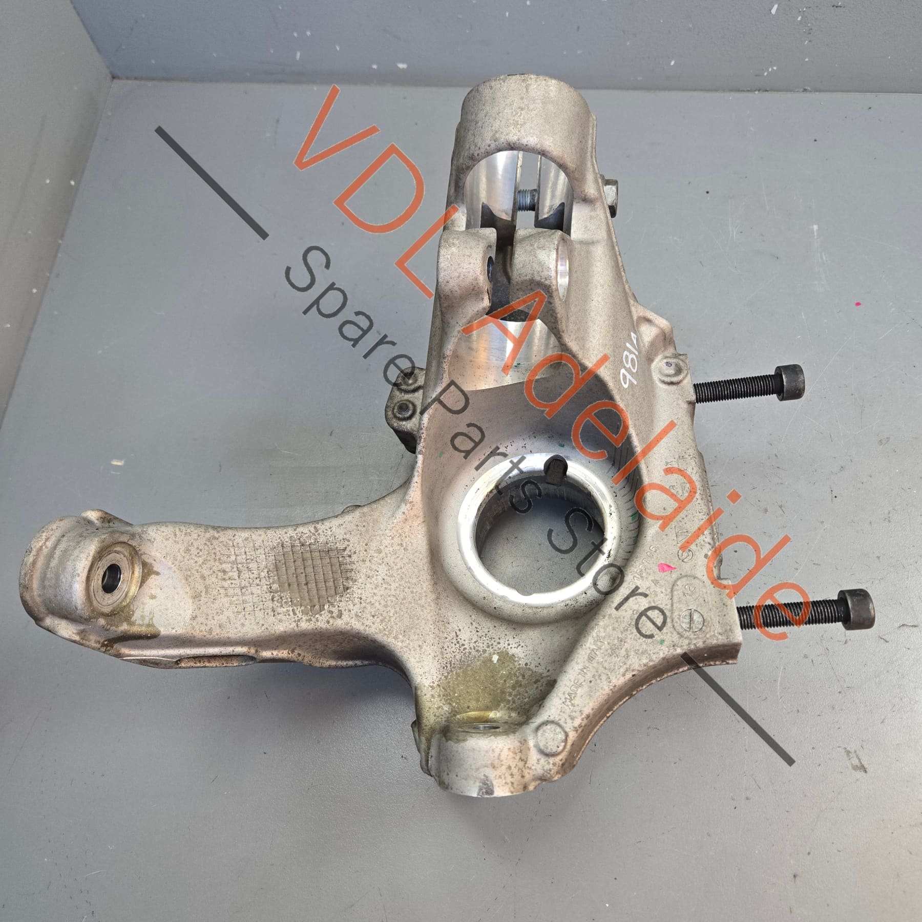 Porsche 911 Cayman Boxster Rear Left Hub Spindle Wheel Bearing Housing Knuckle 982505051J 98133165705 98133115707 - Image 3
