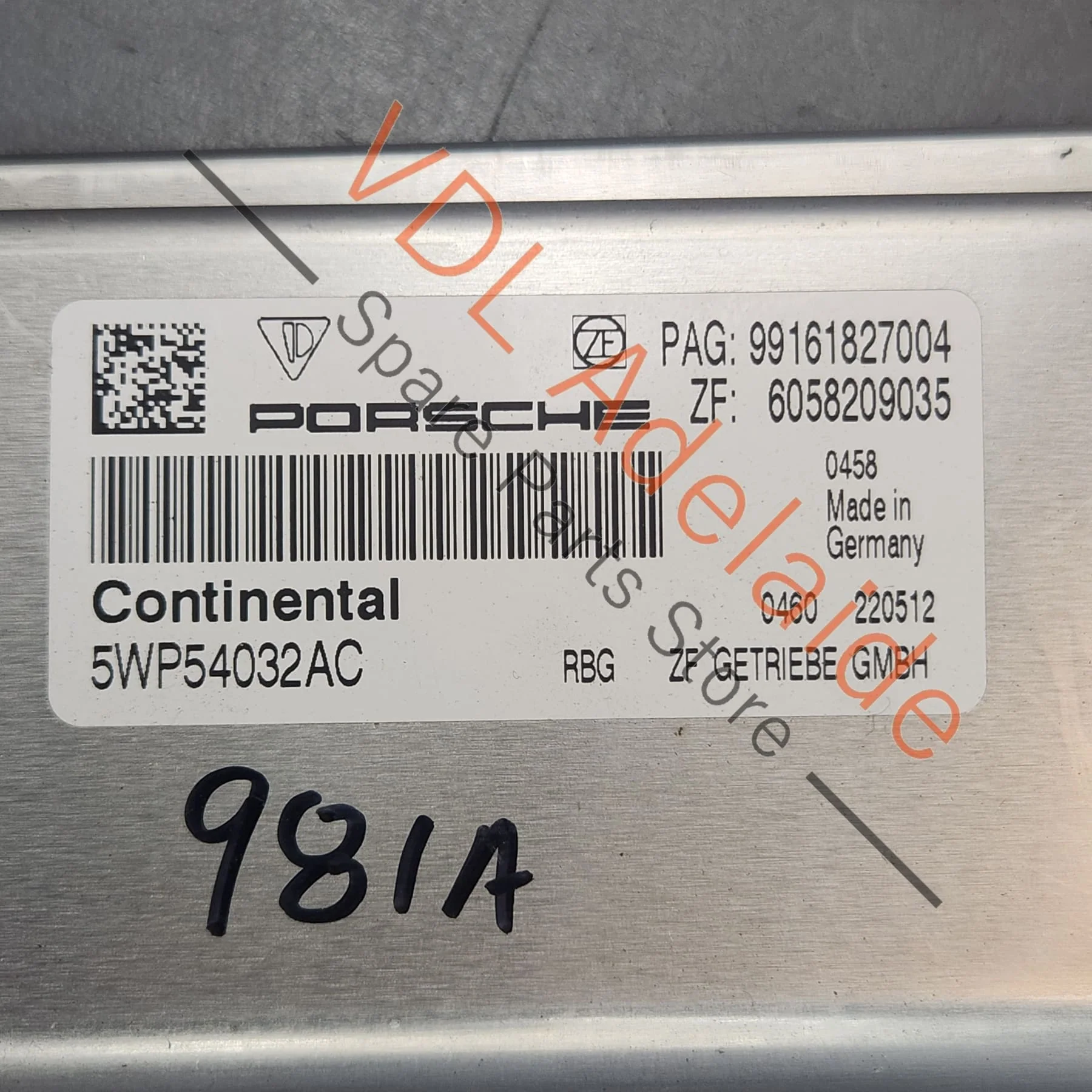 Porsche 911 Boxster Cayman PDK Gearbox Control Unit 99161827004 - Image 4