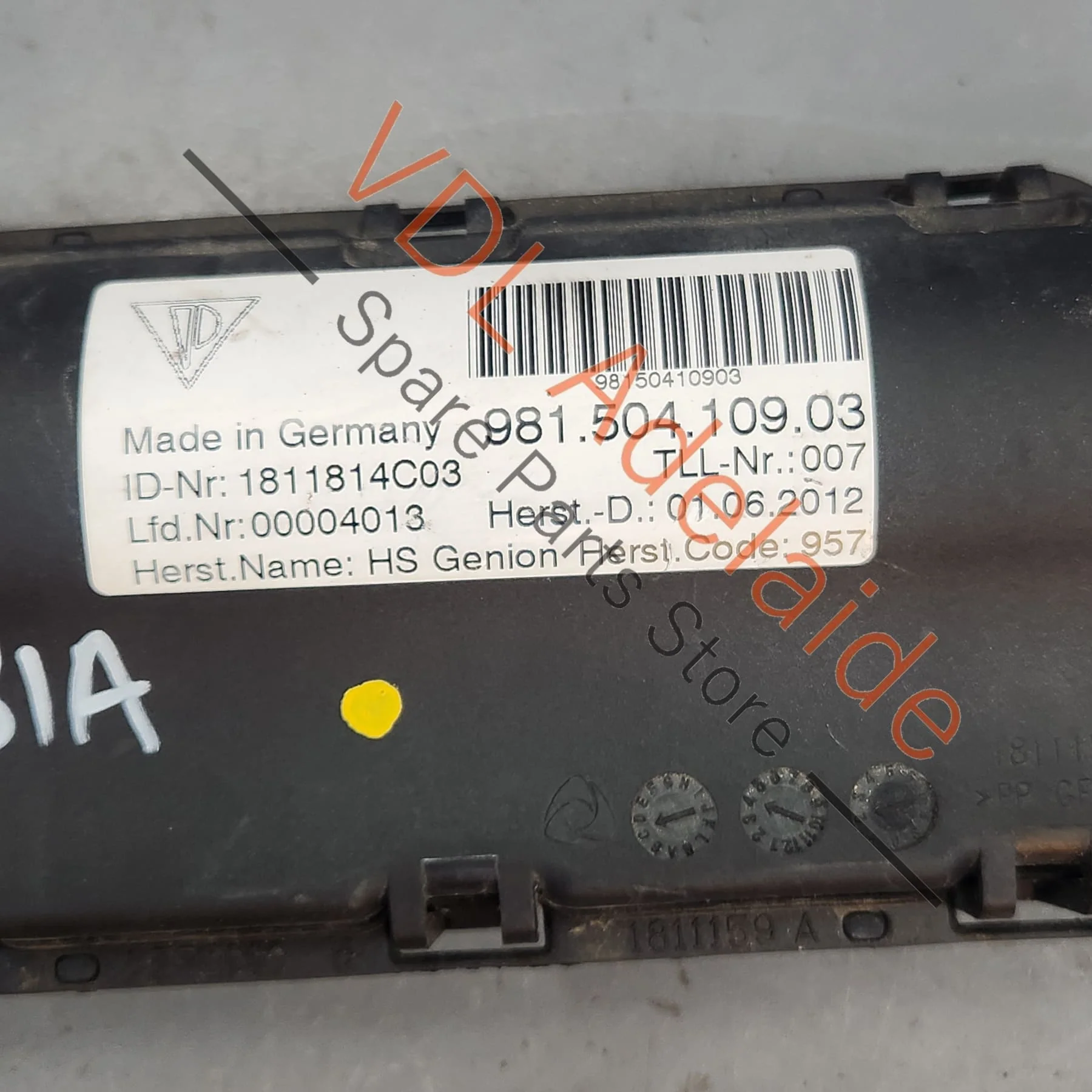 Porsche 911 Boxster Cayman Rear Spoiler Drive Mechanism Motor 98150410903 - Image 3
