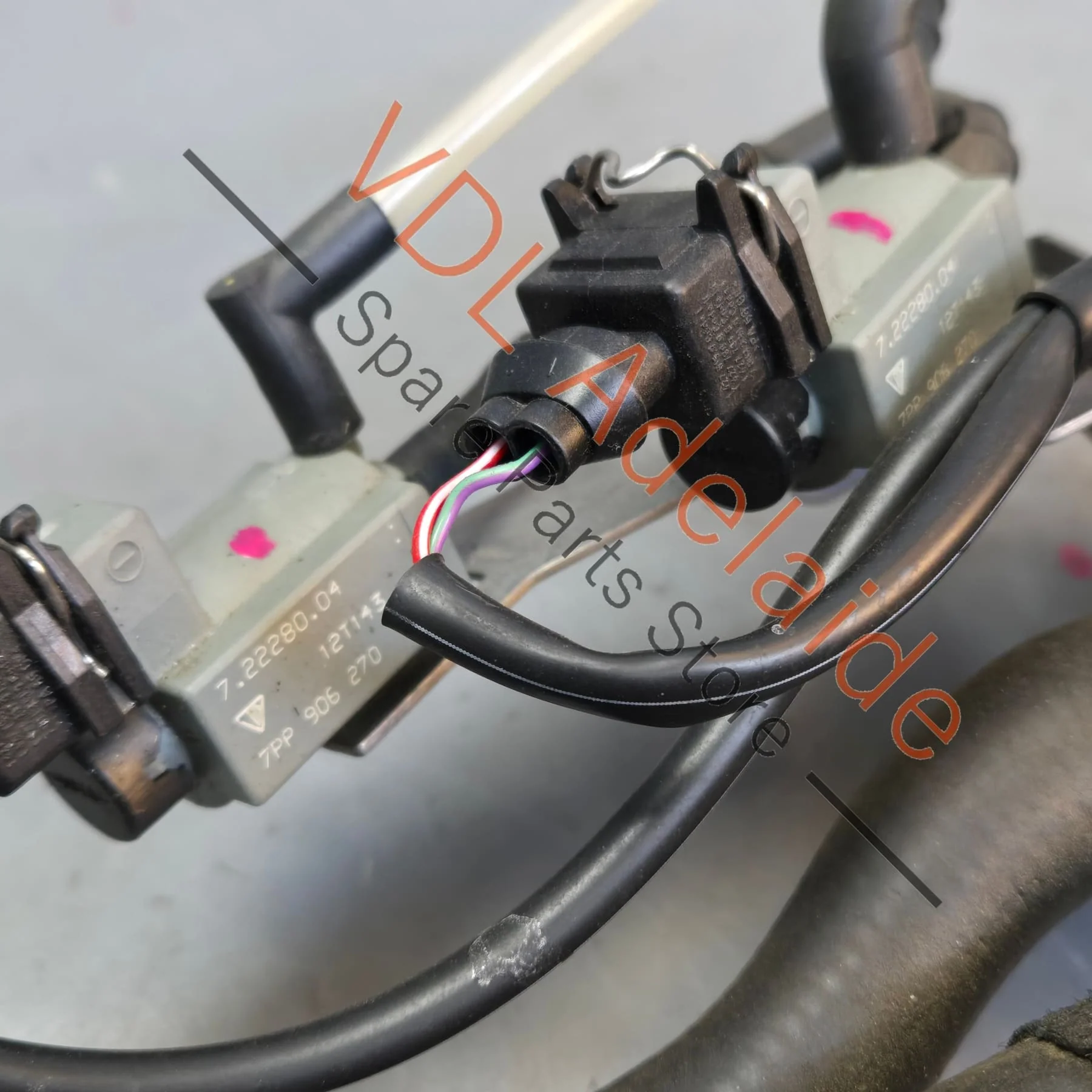 Porsche Boxster Cayman PDK Gearbox Coolant & Vacuum Hose Assembly 9G230707601 9P1317233 - Image 10
