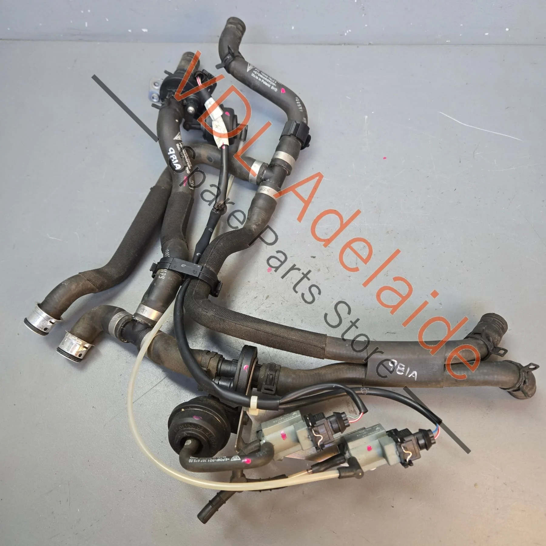 Porsche Boxster Cayman PDK Gearbox Coolant & Vacuum Hose Assembly 9G230707601 9P1317233 - Image 3
