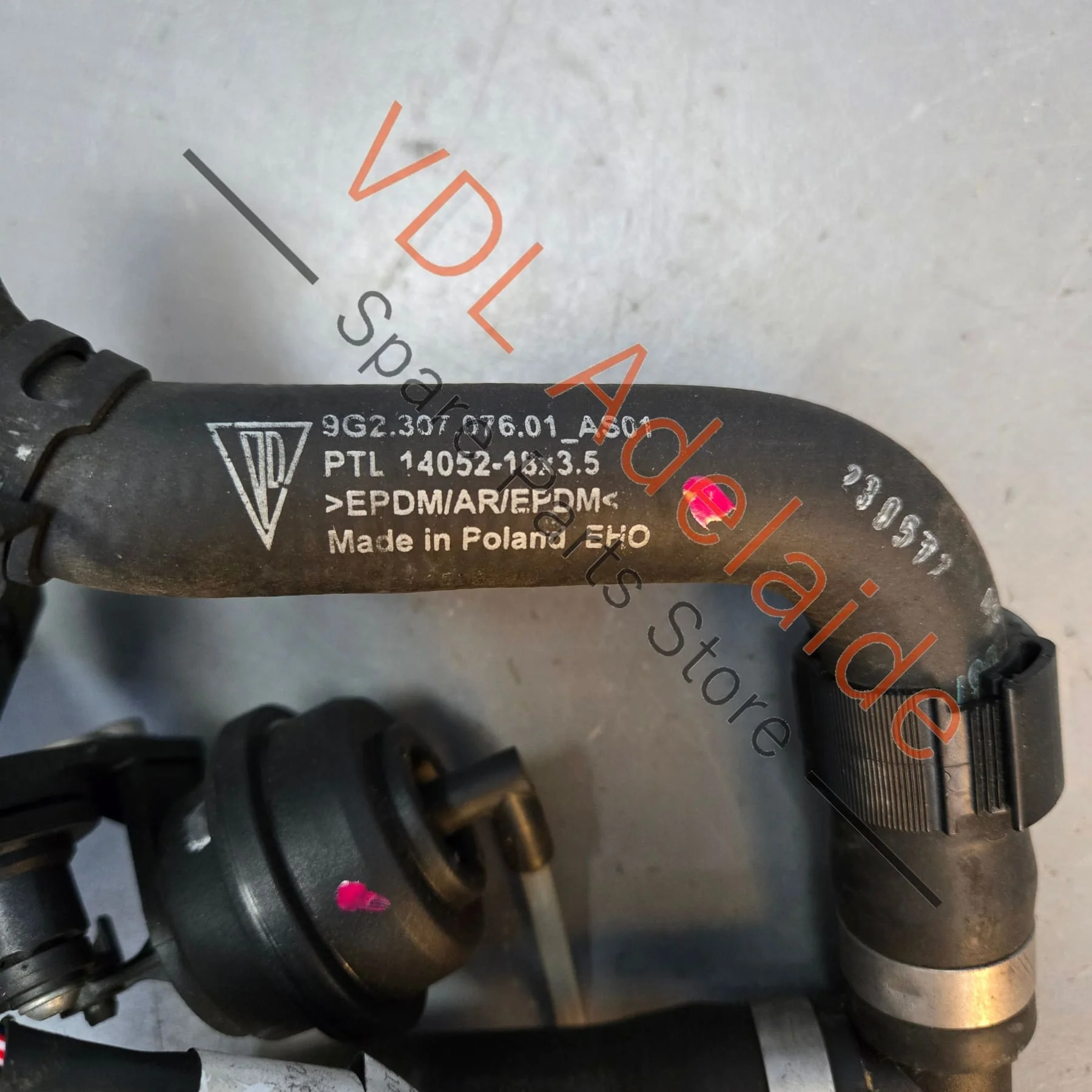 Porsche Boxster Cayman PDK Gearbox Coolant & Vacuum Hose Assembly 9G230707601 9P1317233 - Image 4