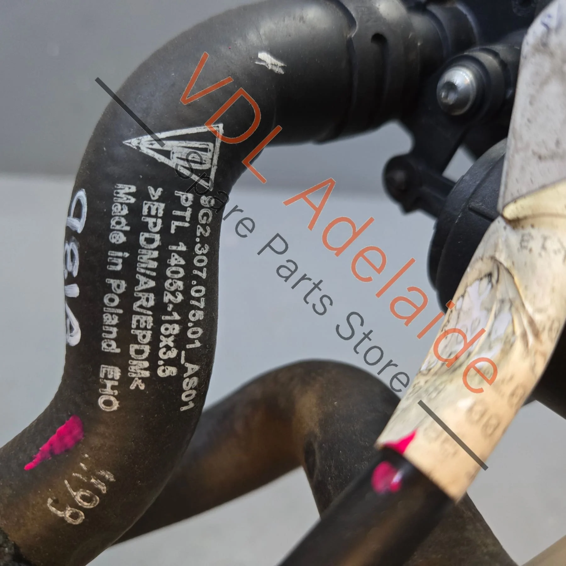 Porsche Boxster Cayman PDK Gearbox Coolant & Vacuum Hose Assembly 9G230707601 9P1317233 - Image 5
