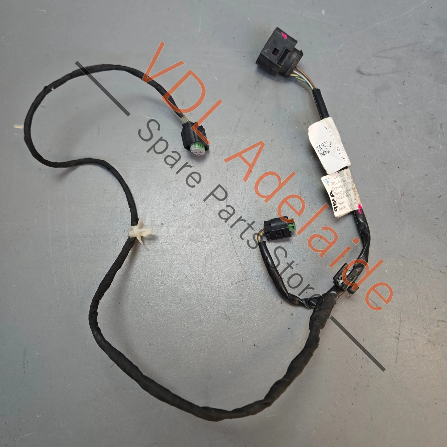 Porsche Cayman Boxster 981 Front Bumper Wiring Harness Cable left or right side 98161259103