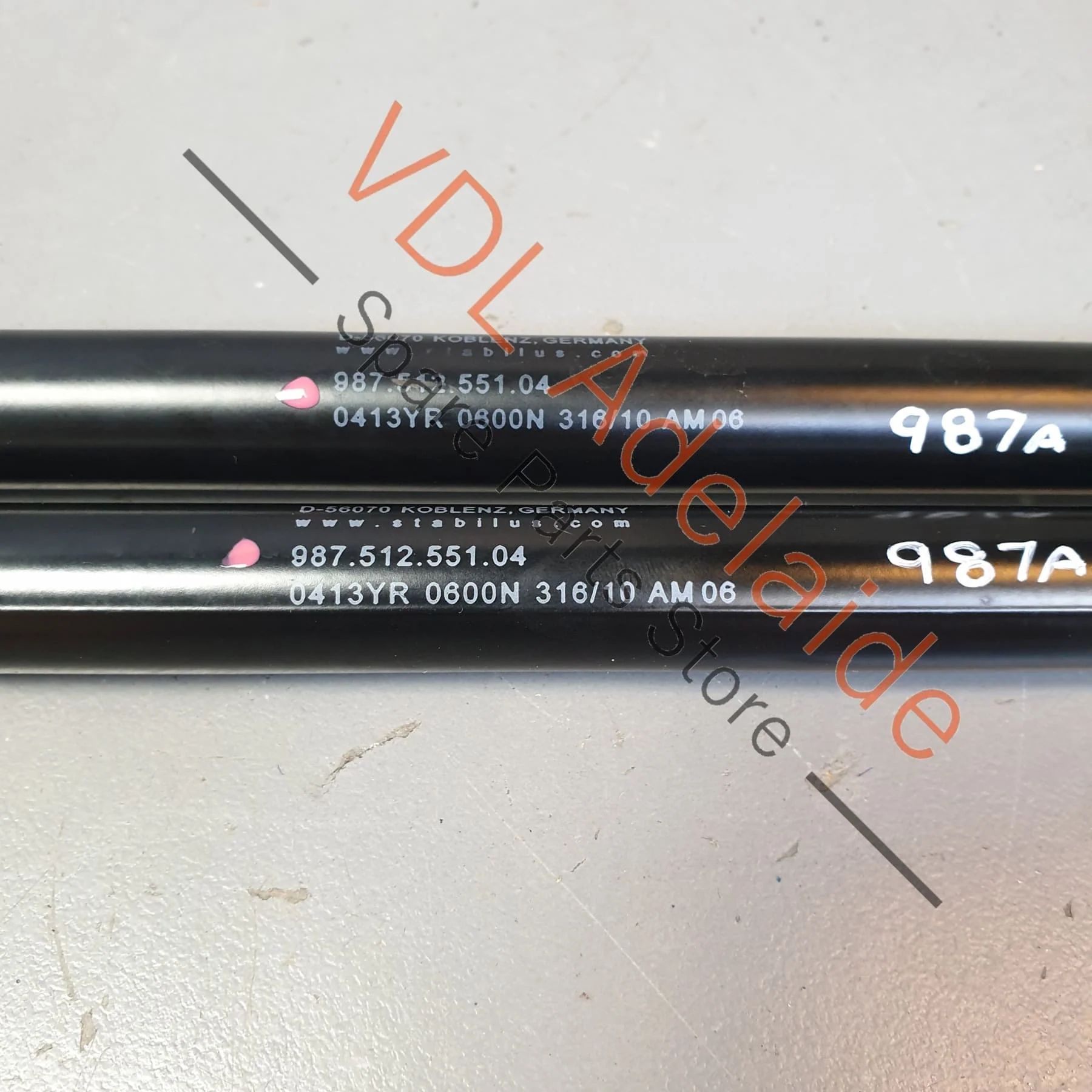 Porsche 911 Boxster Cayman Front Bonnet Gas Filled Lift Strut Prop 99751155101 - Image 5