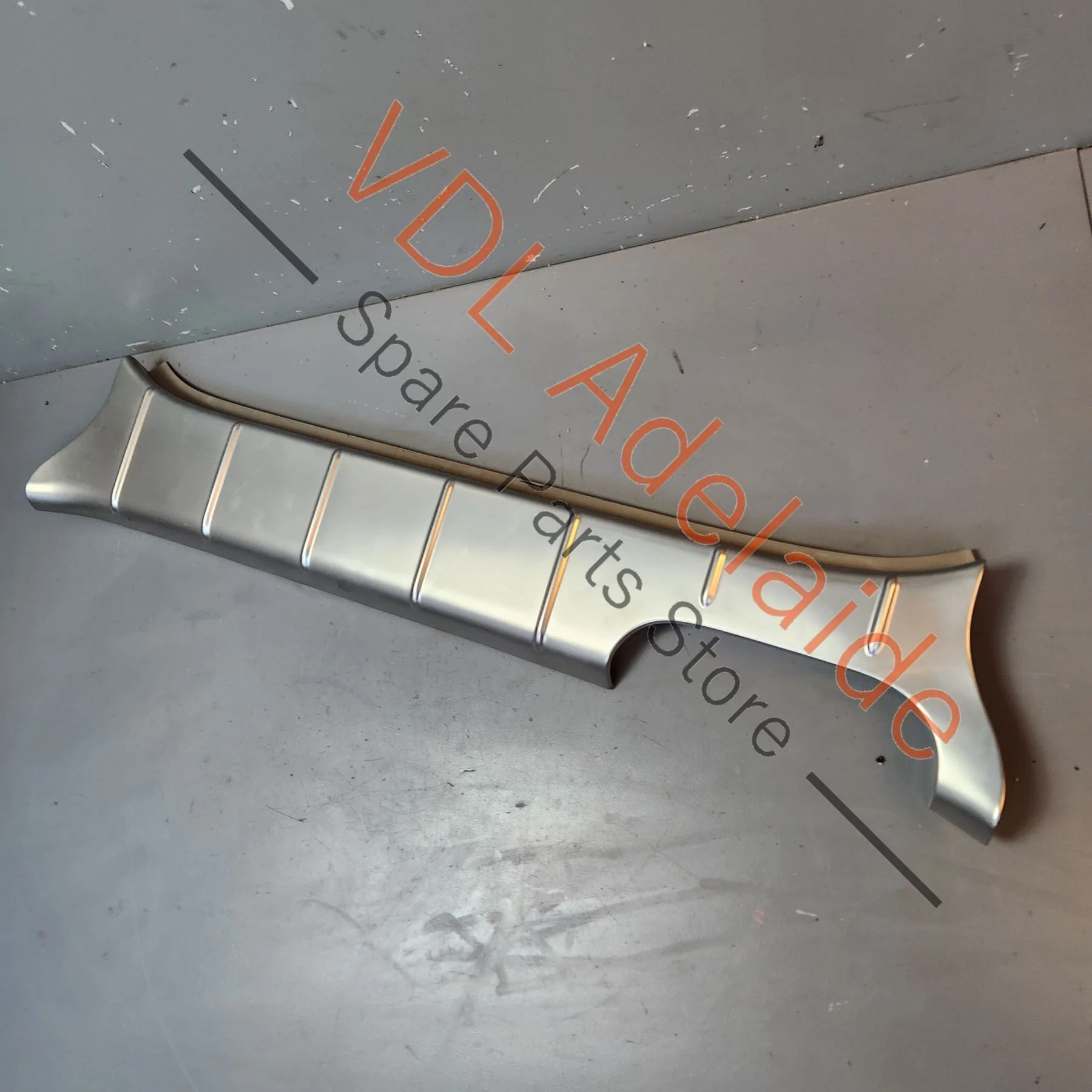 Porsche Cayman Boxster Rear Luggage Compartment Cover Trim Stainless Steel - Image 9