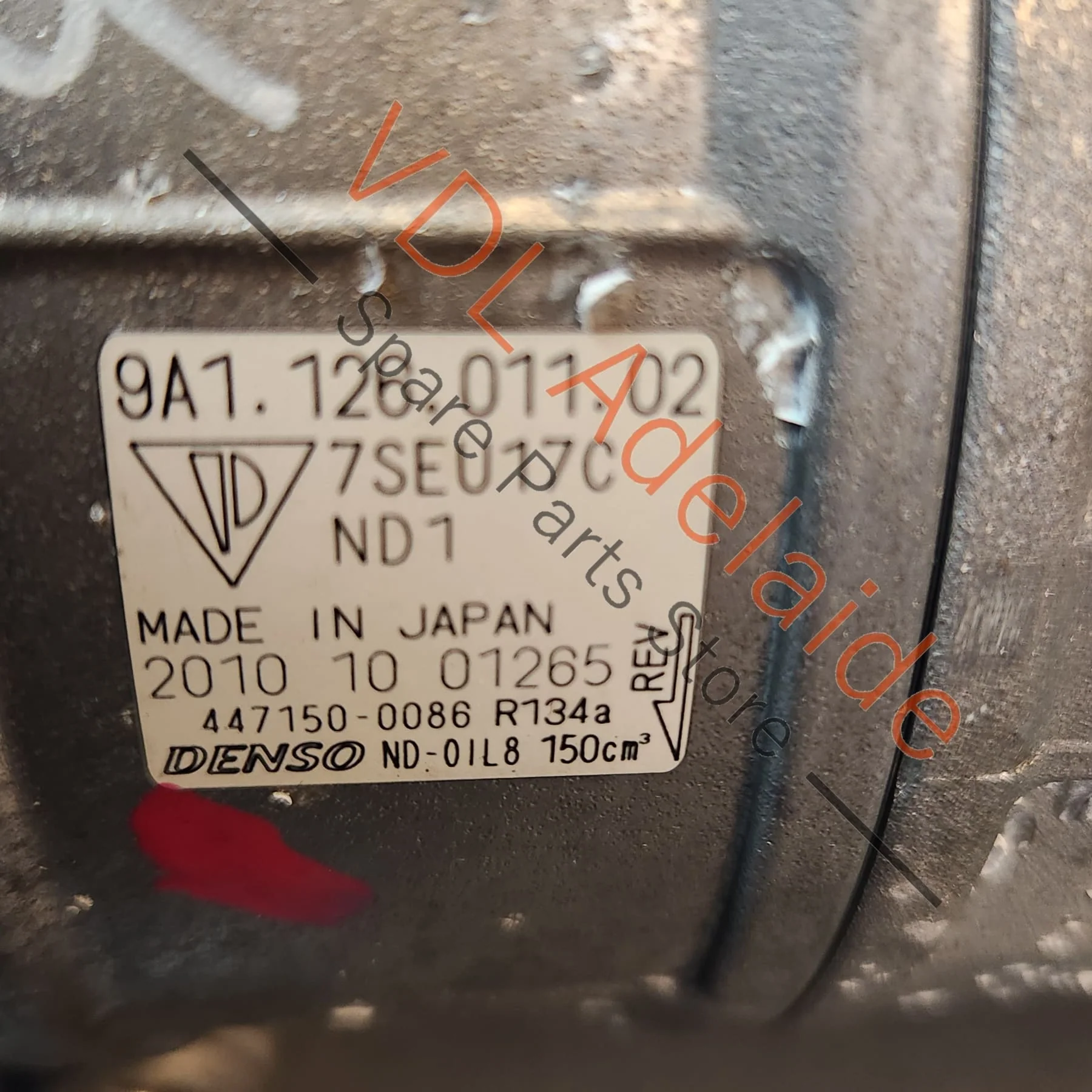 Porsche Cayman Boxster AC Air Conditioning Compressor 9A112601105 - Image 4
