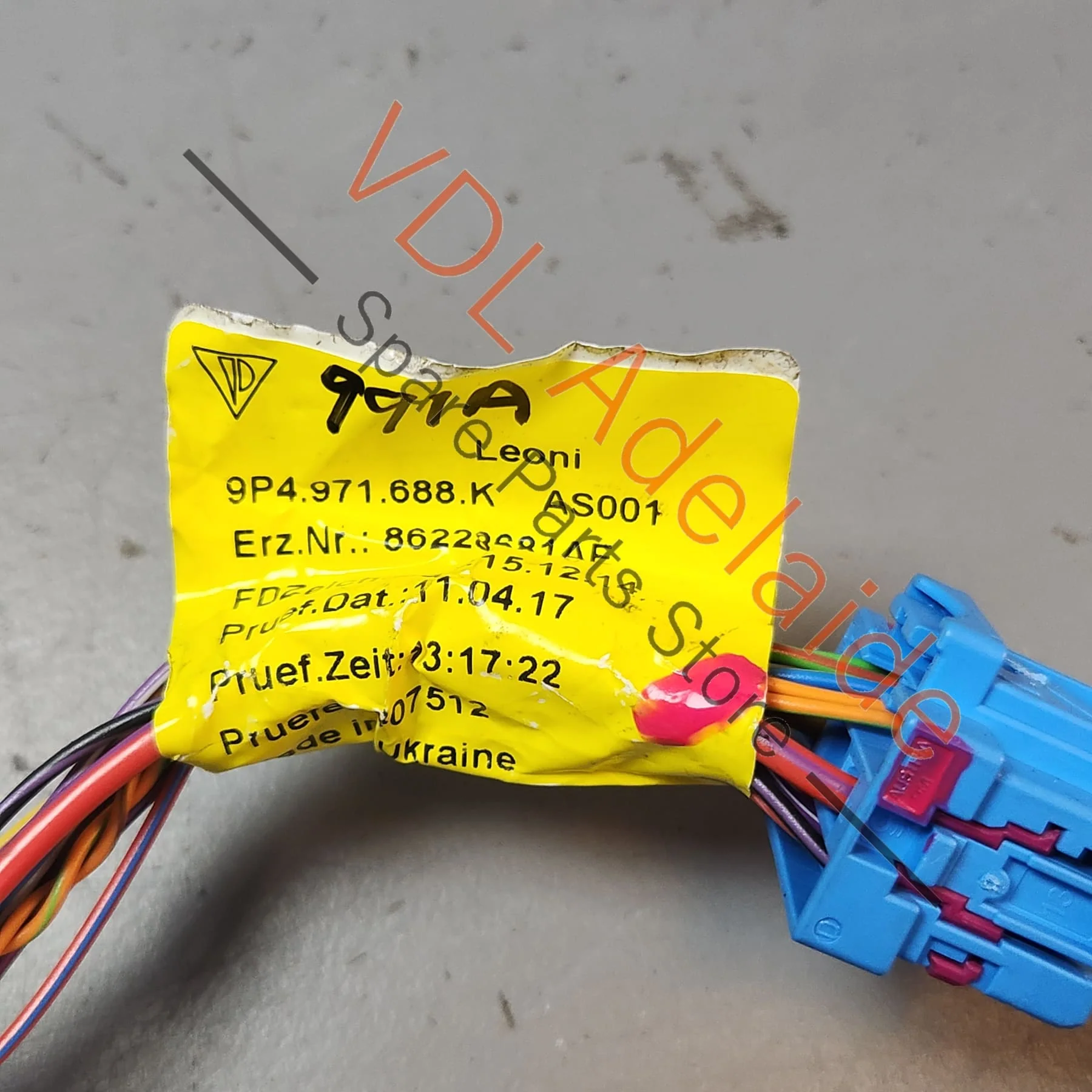 Porsche 911 991.2 Wiring Cable Harness for Left Door suit RHD models 9P4971688AE / 9P3971688K - Image 7