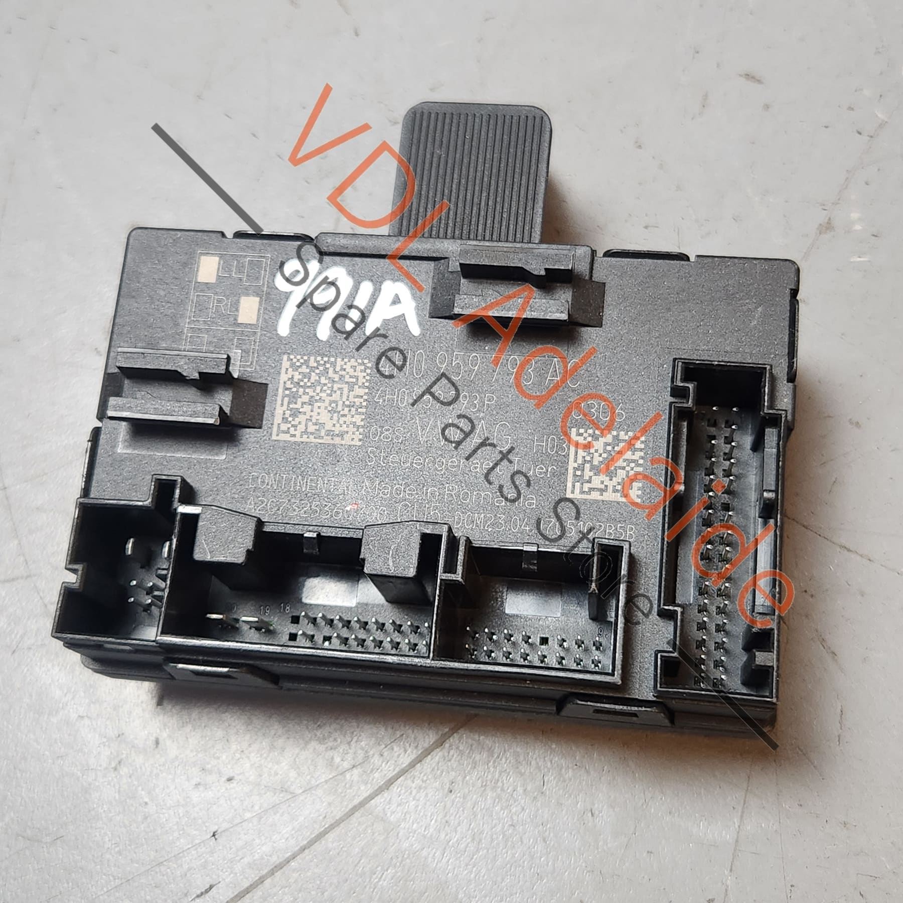 Porsche 911 991.2 Door Control Module Front Drivers Side 4H0959793AC