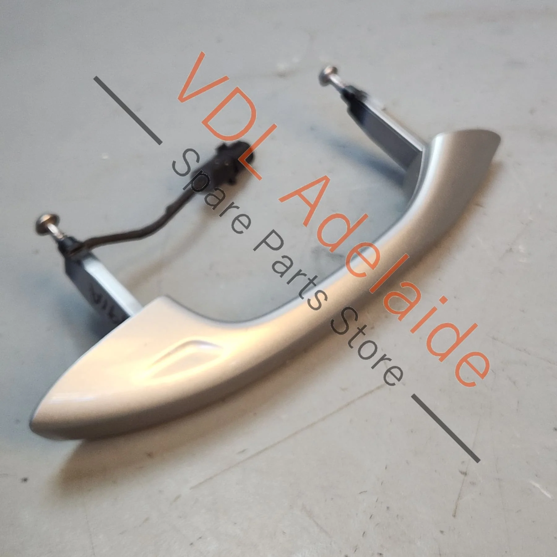 Porsche 911 991.2 Right Exterior Door Handle Keyless Entry 9P1837166AY GT Silver Metallic U2 / M7Z - Image 5