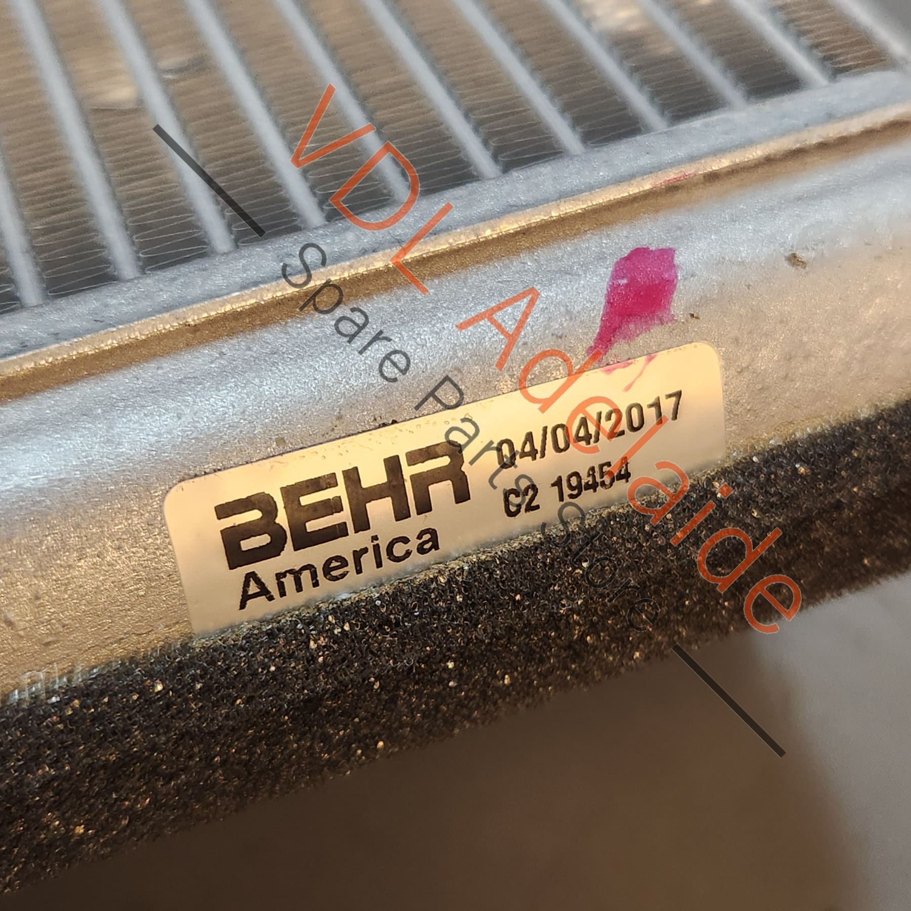 Porsche 911 991 Cayman Boxster 981 Dashboard Heater Core BEHR C219494 - Image 2